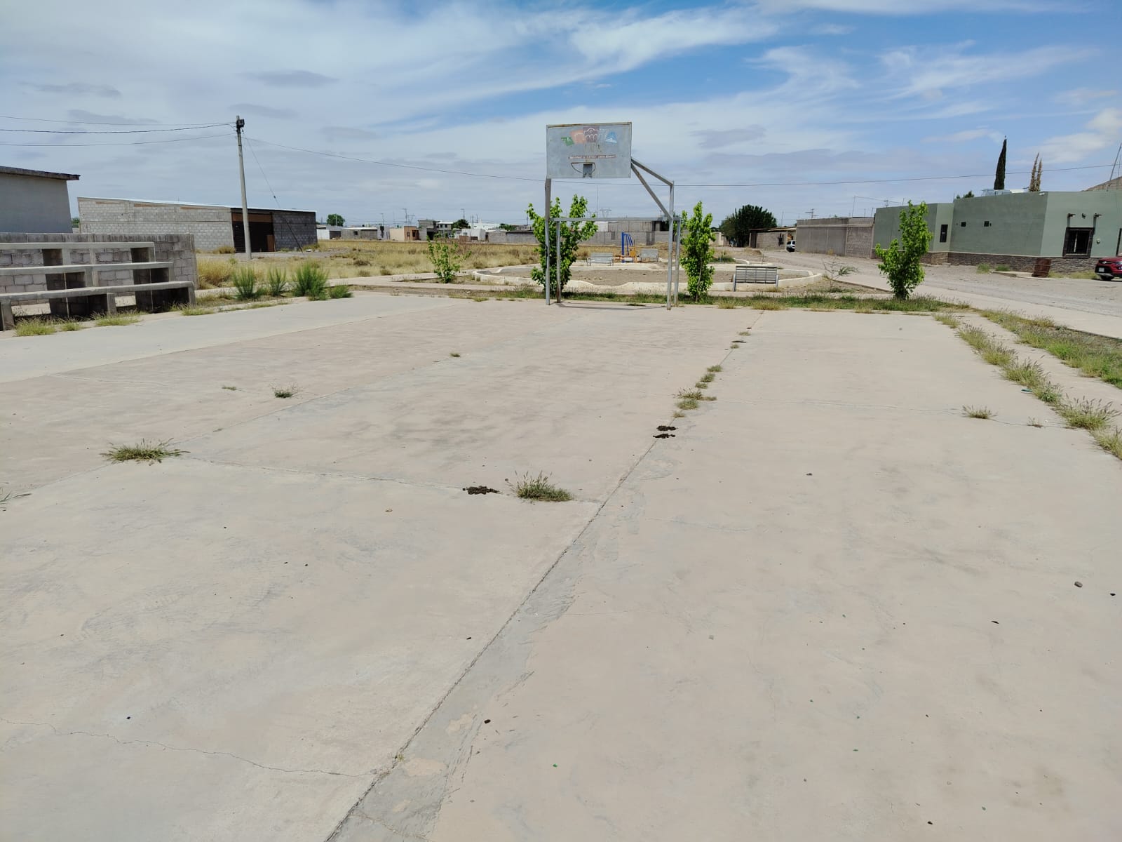 REHABILITACIÓN DE MULTICANCHA EN PARQUE AMPLIACIÓN BENITO JUÁREZ EN ROSALES