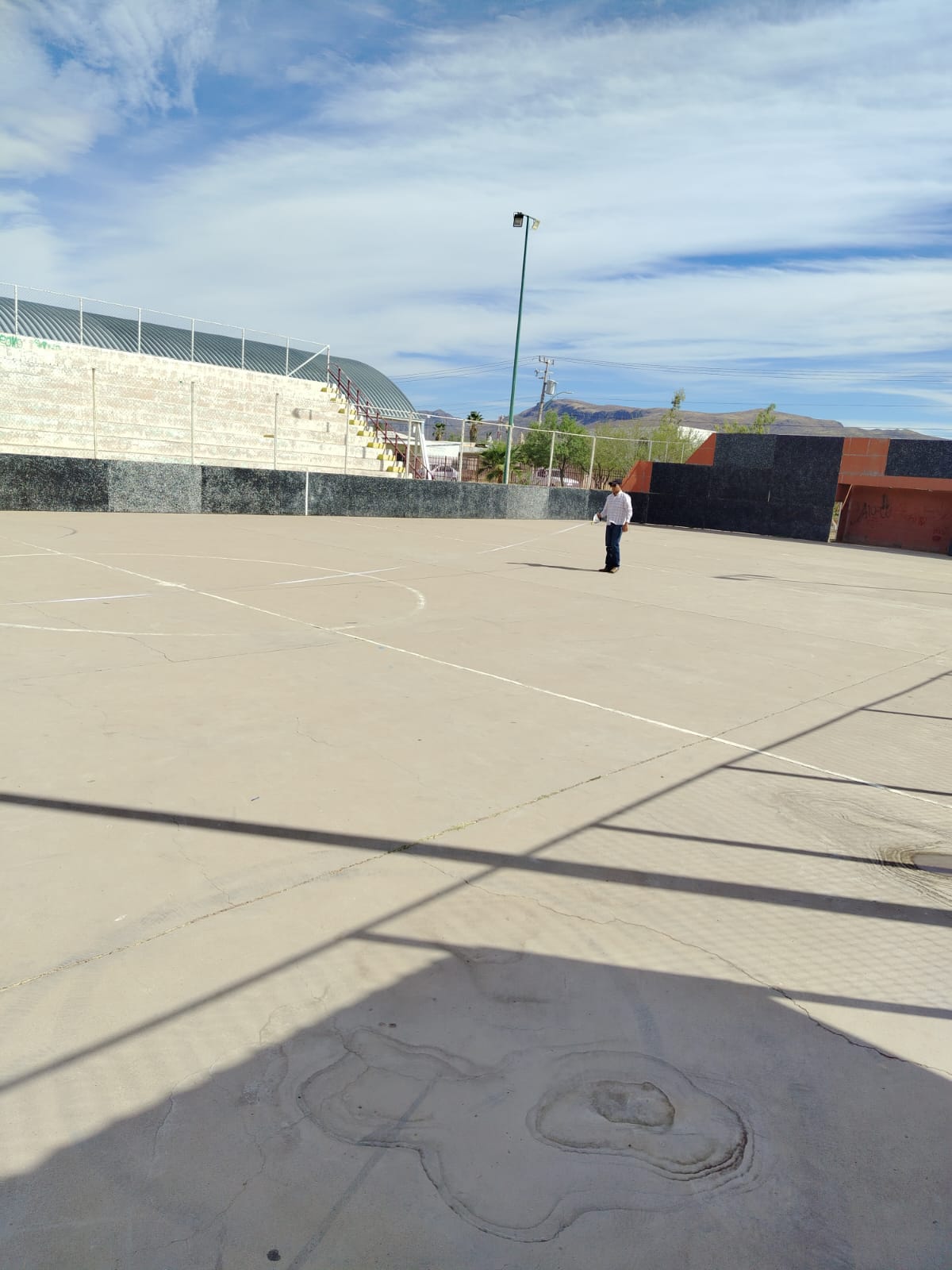 REHABILITACIÓN DE CANCHA DE FÚTBOL 5 EN PARQUE DEPORTIVA LA AMISTAD EN ALDAMA