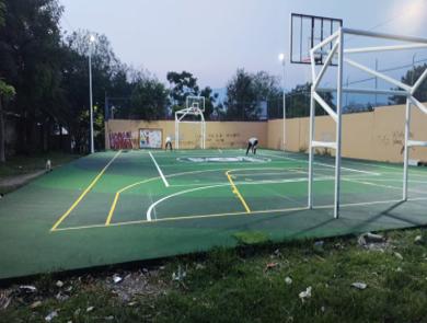 CONSTRUCCIÓN DE CANCHA DE FÚTBOL 5 ORIENTE EN LA UNIDAD DEPORTIVA EN PIJIJIAPAN