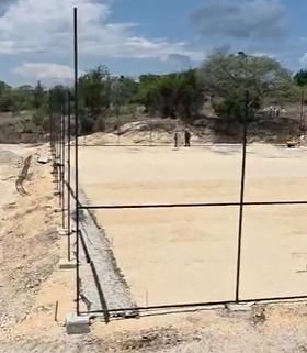 CONSTRUCCIÓN DE CANCHA DE FÚTBOL 5 EN EL ESPACIO DEPORTIVO GUADALUPE CHICHIMA EN COMITÁN DE DOMÍNGUEZ