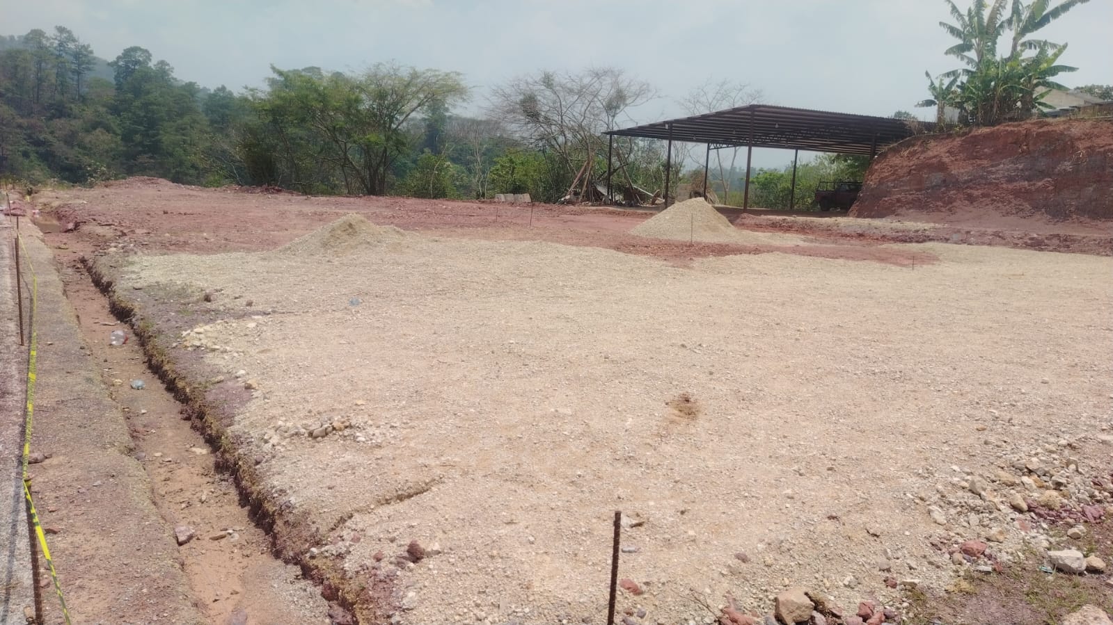 CONSTRUCCIÓN DE CANCHA DE FÚTBOL 5 EN EL CAMPO FÚTBOL EN SITALÁ