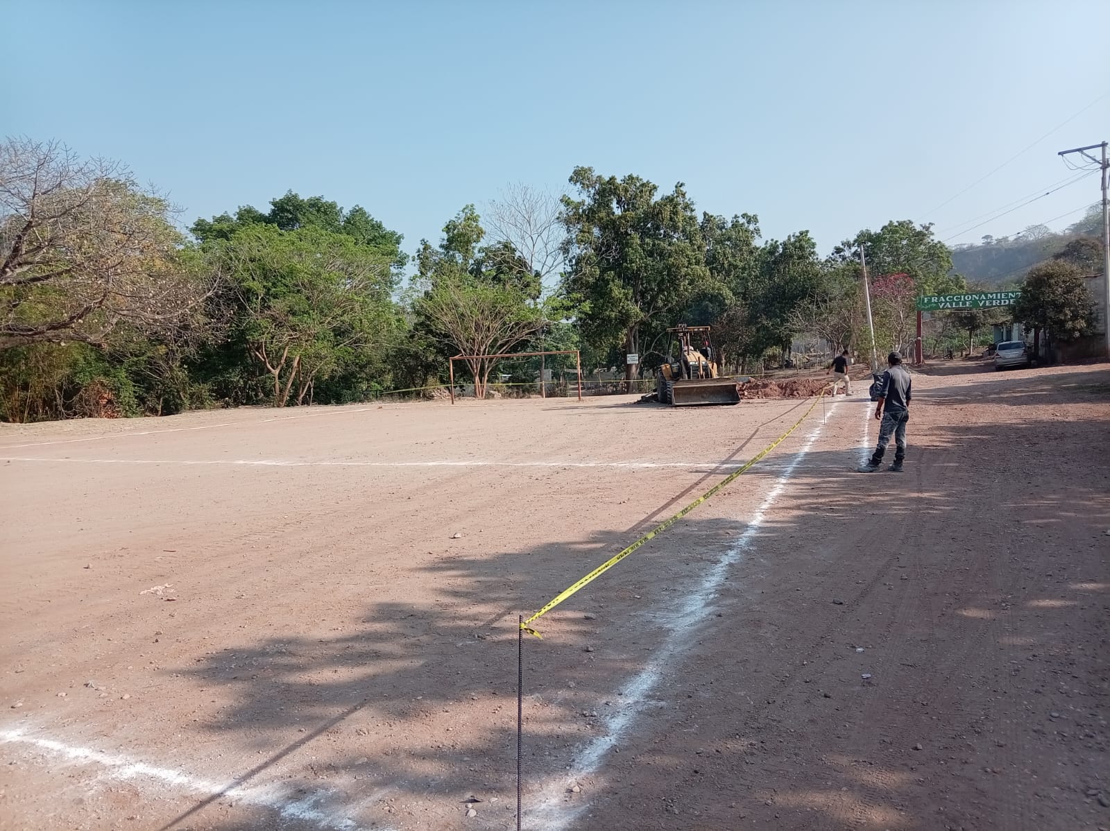 CONSTRUCCIÓN DE CANCHA DE FÚTBOL 5 EN EL CAMPO SANTA ISABEL EN ACALA