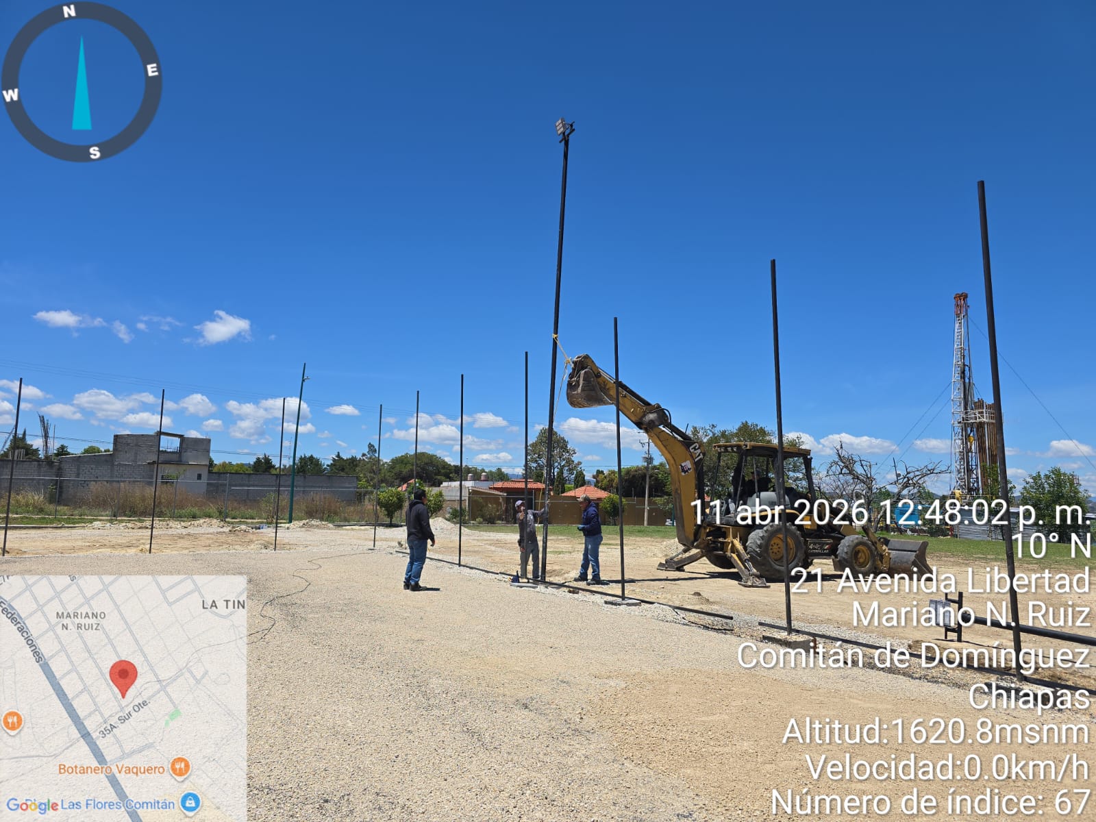 CONSTRUCCIÓN DE CANCHA DE FÚTBOL 5 EN LA COLONIA MARÍANO N RUIZ EN COMITÁN DE DOMÍNGUEZ