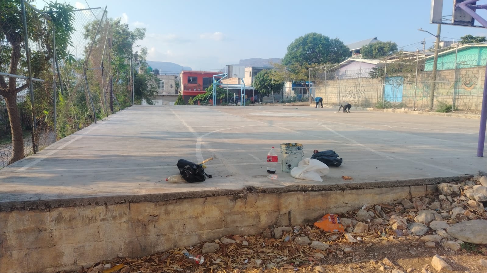 REHABILITACIÓN DE MULTICANCHA EN LA COLONIA DR GABRIEL GUTIÉRREZ ZEPEDA EN TUXTLA GUTIÉRREZ