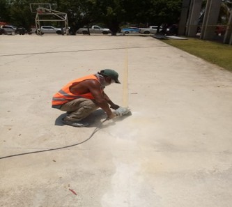 REHABILITACIÓN DE MULTICANCHA SIN TECHAR EN PARQUE PAKAL NA EN PALENQUE