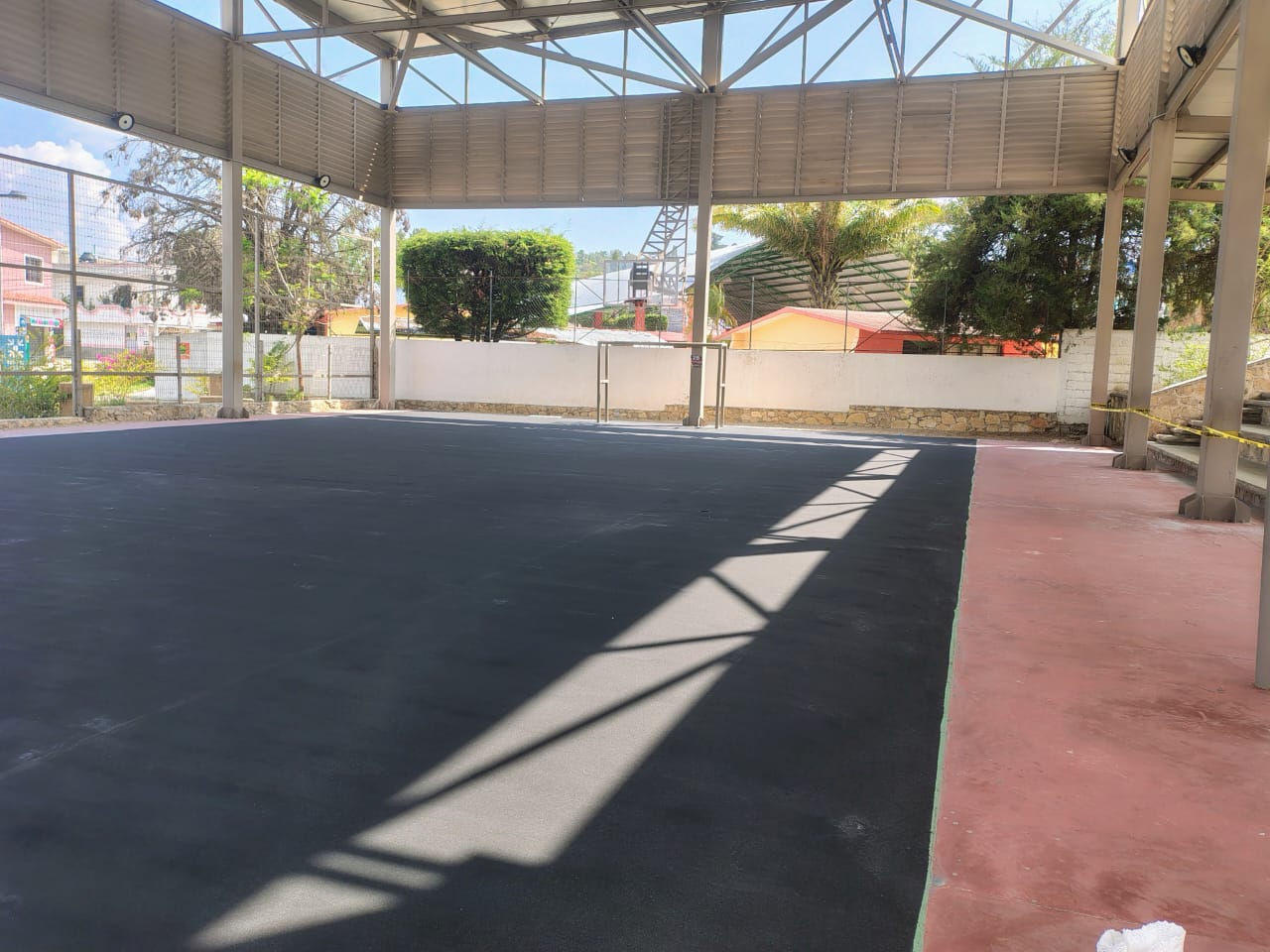 REHABILITACIÓN DE MULTICANCHA EN COLONIA PILITA SECA EN COMITÁN DE DOMÍNGUEZ