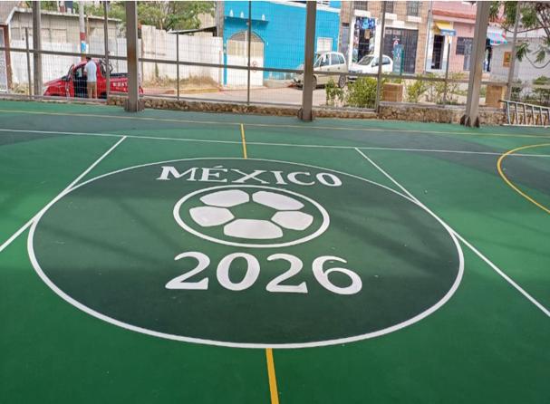 REHABILITACIÓN DE MULTICANCHA EN COLONIA PILITA SECA EN COMITÁN DE DOMÍNGUEZ