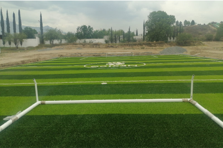 CONSTRUCCIÓN DE CANCHA FÚTBOL 5 EN LA AURORA EN SALTILLO 1
