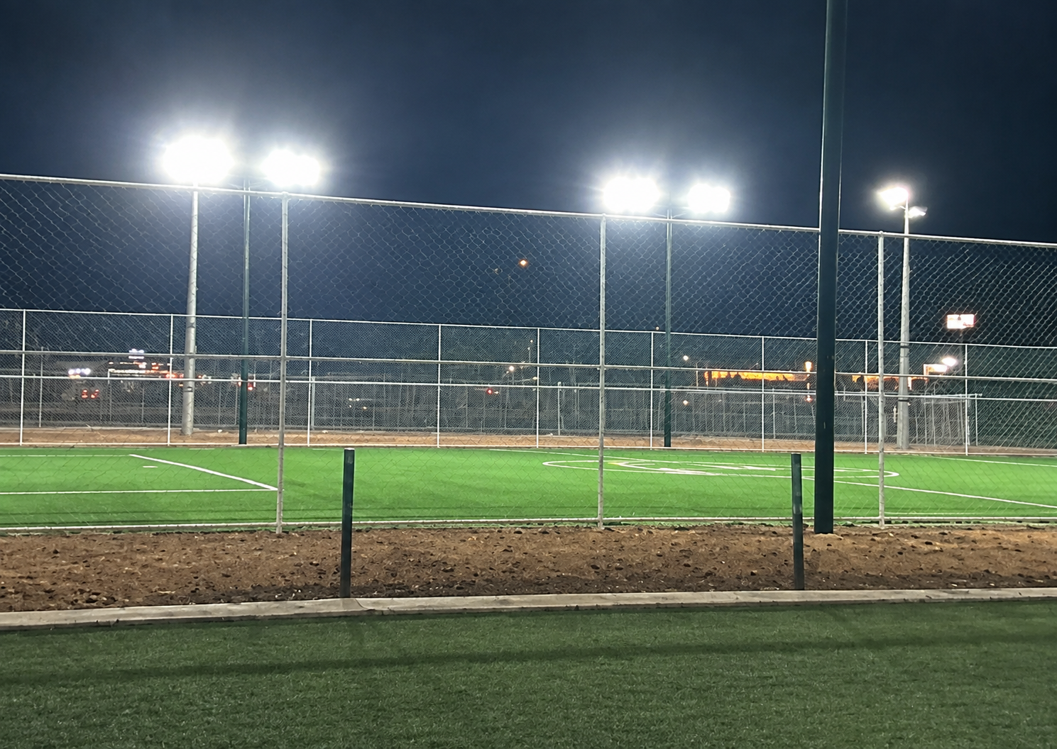 CONSTRUCCIÓN DE CANCHA FÚTBOL 5 EN UNIDAD DEPORTIVA SAN FELIPE EN SAN FELIPE