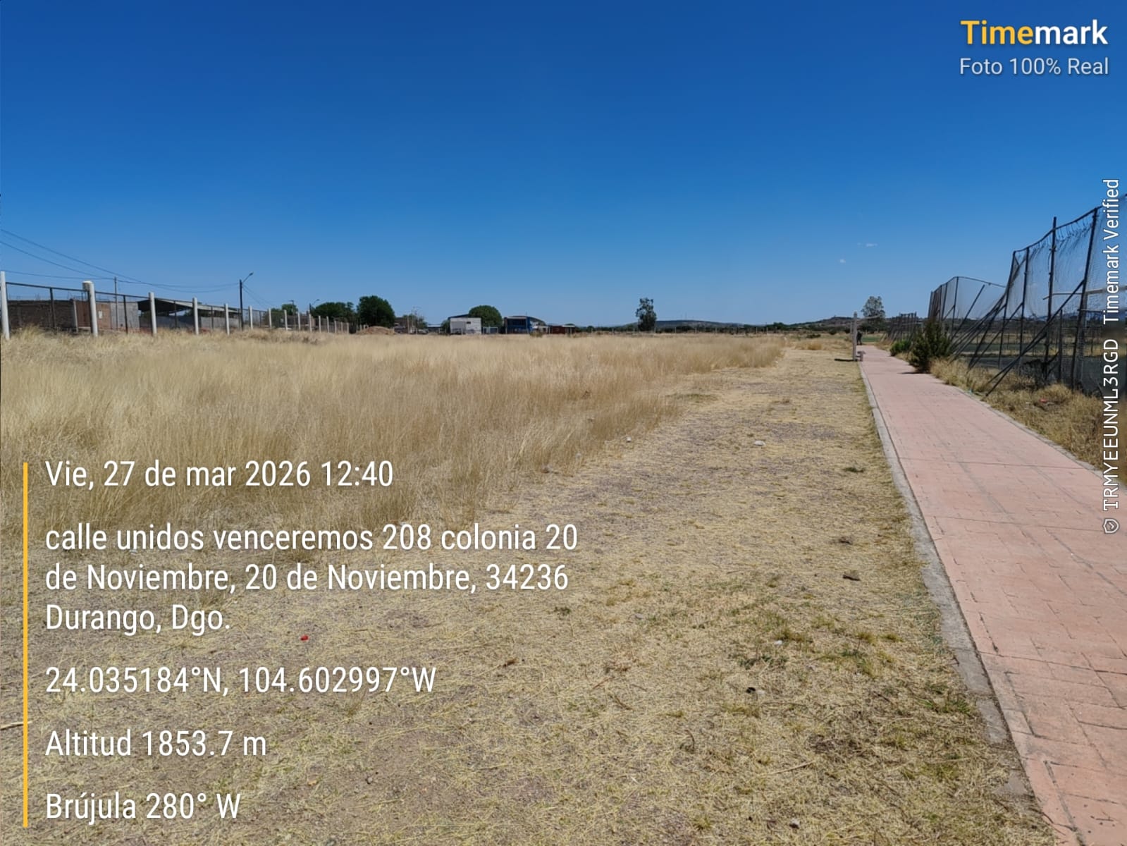 CONSTRUCCIÓN DE CANCHA DE FÚTBOL 5 EN POLIDEPORTIVO MARIO VÁZQUEZ RAÑA EN DURANGO
