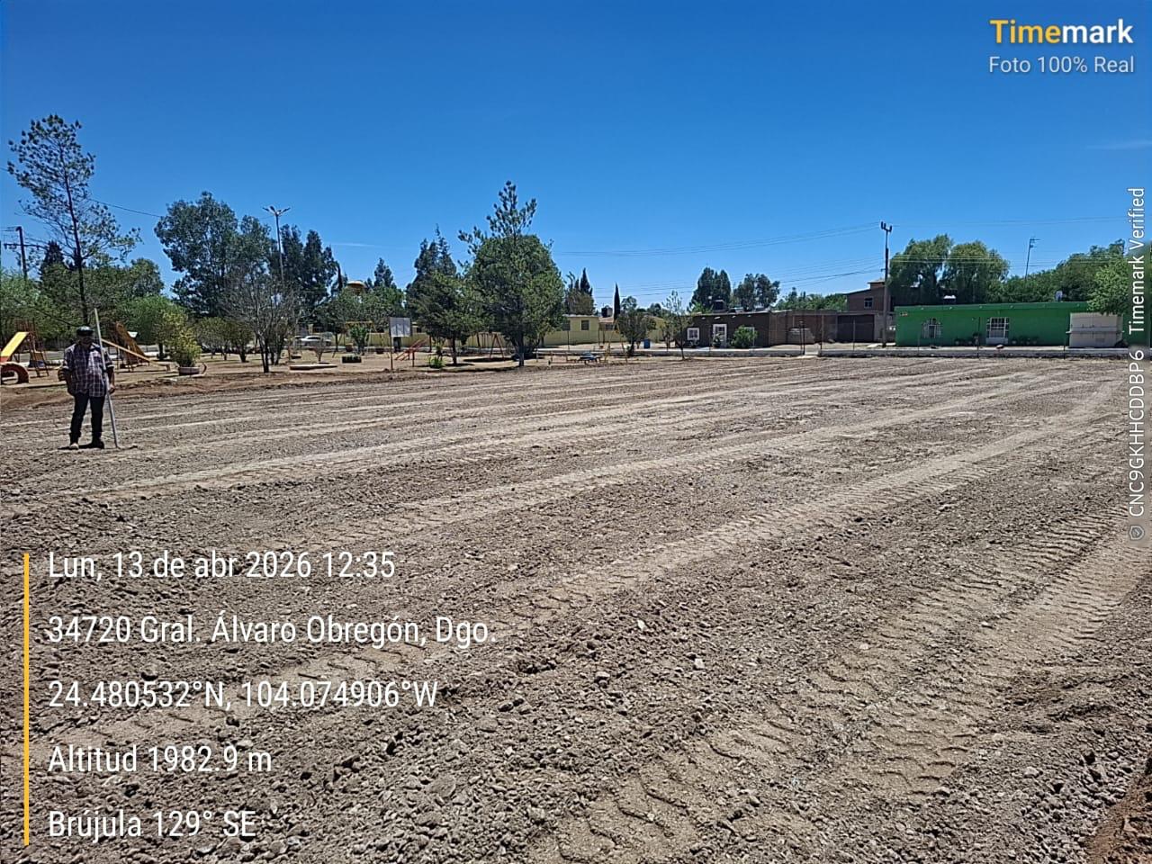 CONSTRUCCIÓN DE CANCHA DE FÚTBOL 5 ÁLVARO OBREGÓN EN GUADALUPE VICTORIA