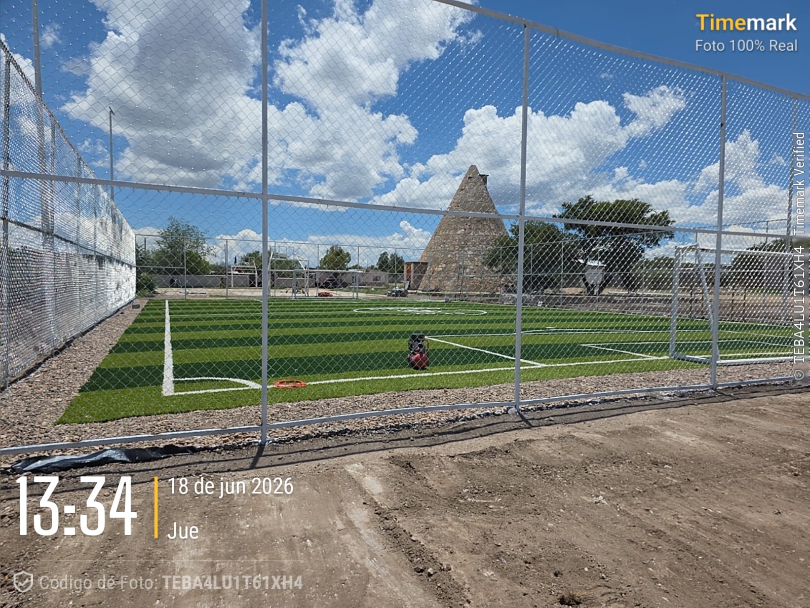 CONSTRUCCIÓN DE CANCHA DE FÚTBOL 5 EN BENJAMÍN Y URIAS EN HIDALGO