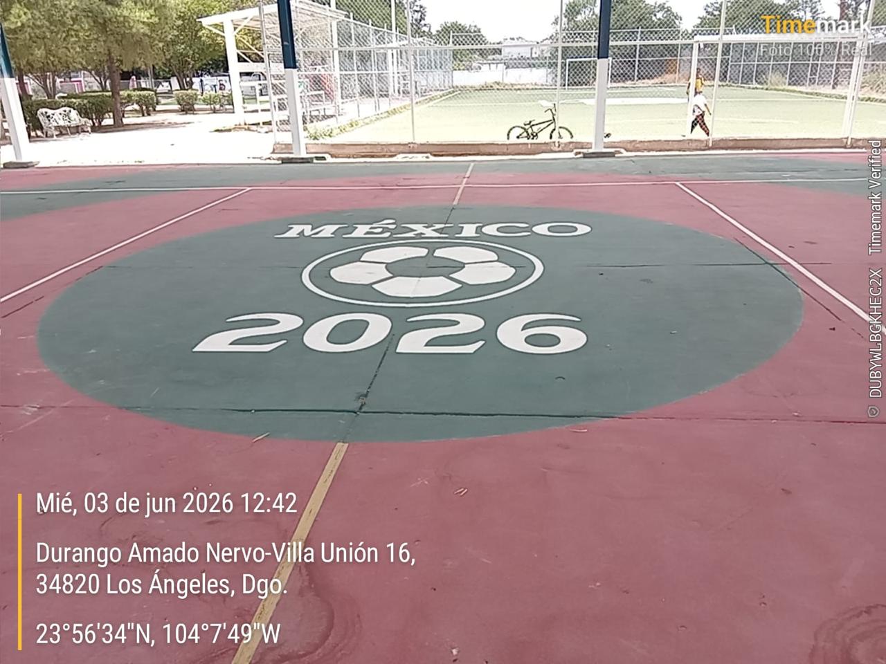 REHABILITACIÓN DE MULTICANCHA EN LOCALIDAD LOS ÁNGELES EN POANAS