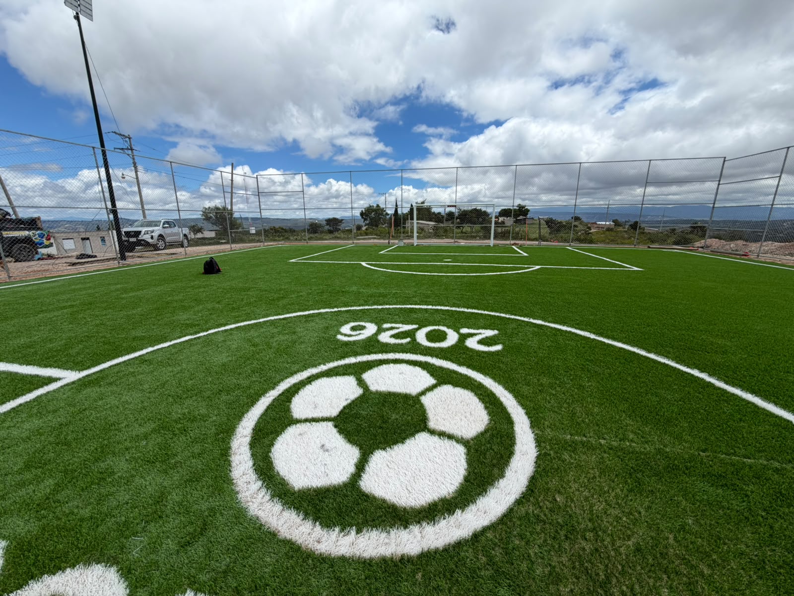 CONSTRUCCIÓN DE CANCHA FÚTBOL 5 EN SANTA CATARINA ADEQUEZ EN ASUNCIÓN NOCHIXTLÁN