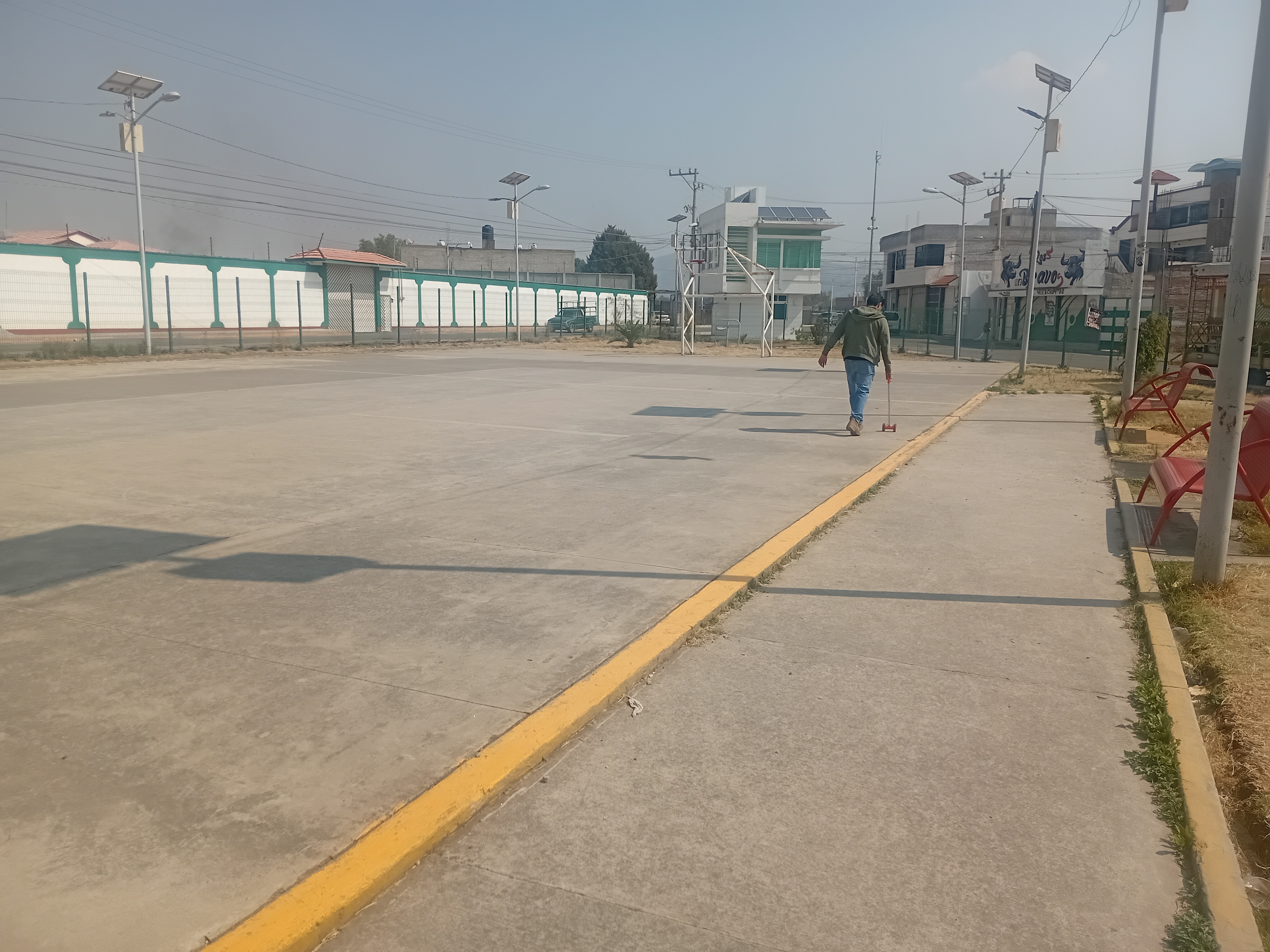 CONSTRUCCIÓN DE CANCHA FÚTBOL 5 EN SANTA MARÍA EN CHICONCUAC