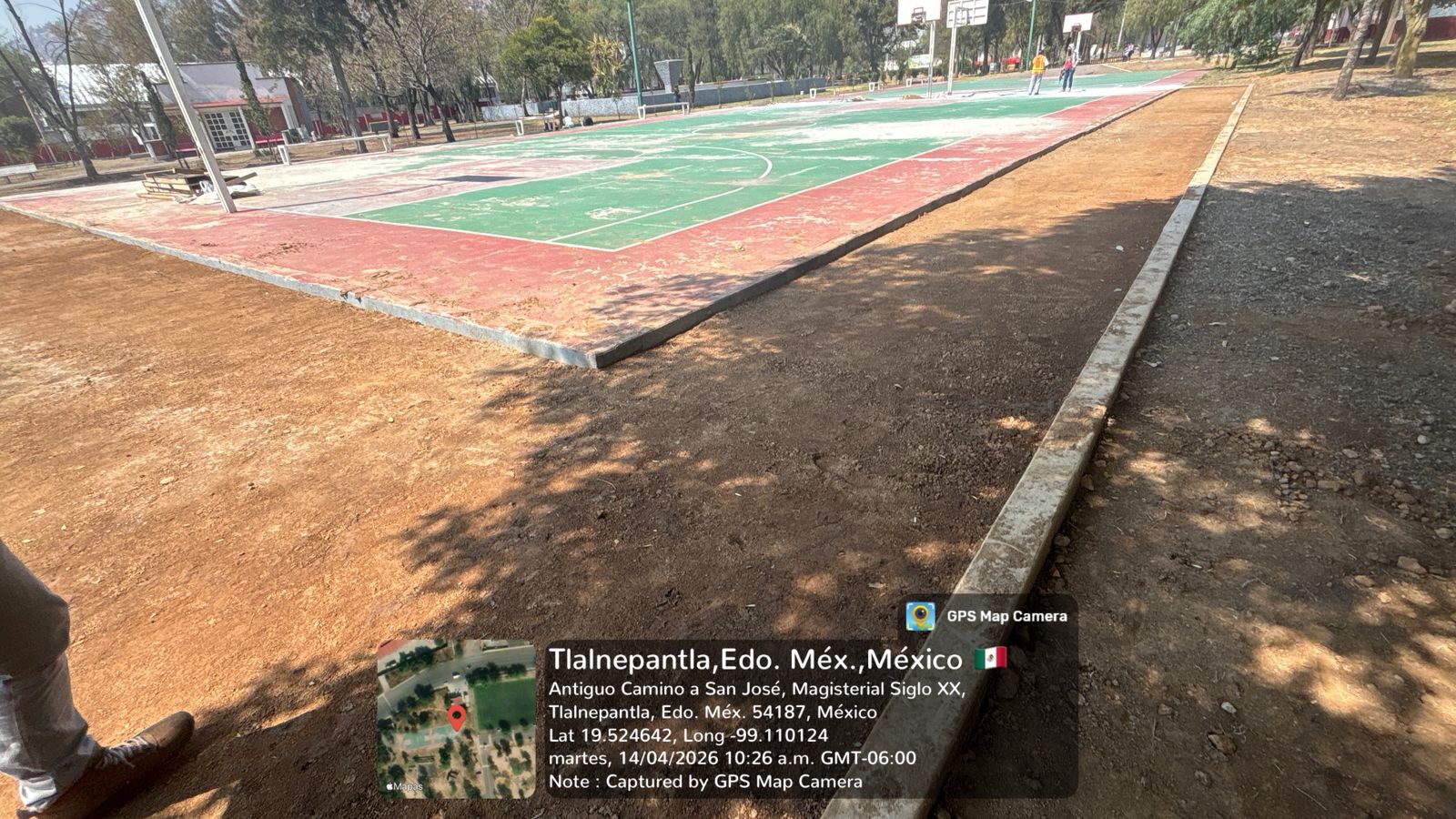 CONSTRUCCIÓN DE CANCHA FÚTBOL 5 EN PARQUE CRI CRI EN TLALNEPANTLA