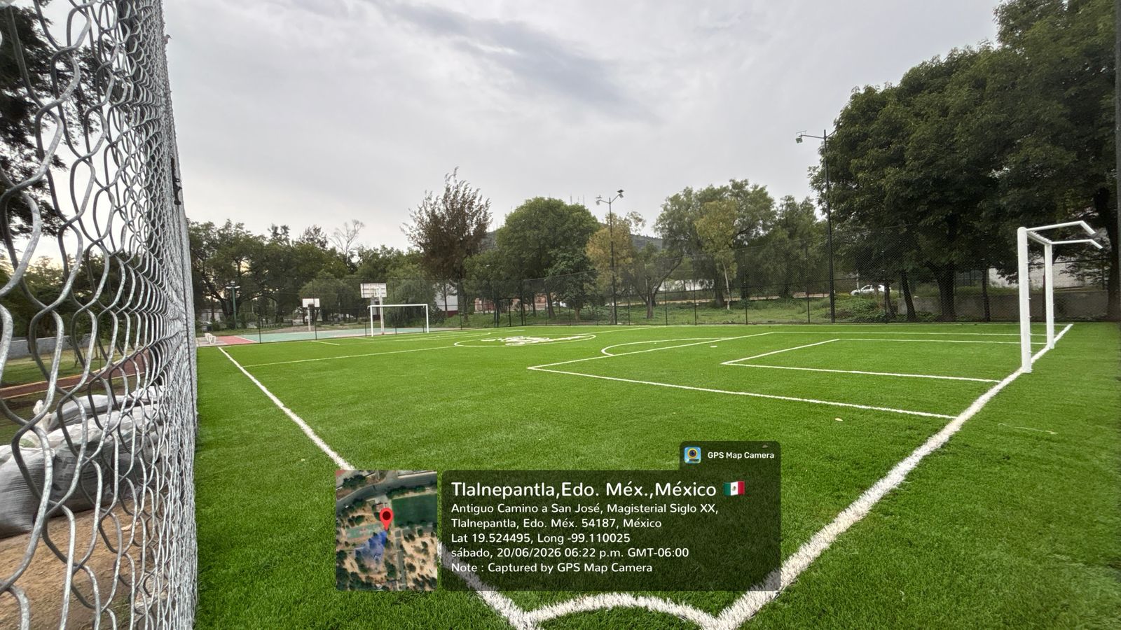 CONSTRUCCIÓN DE CANCHA FÚTBOL 5 EN PARQUE CRI CRI EN TLALNEPANTLA