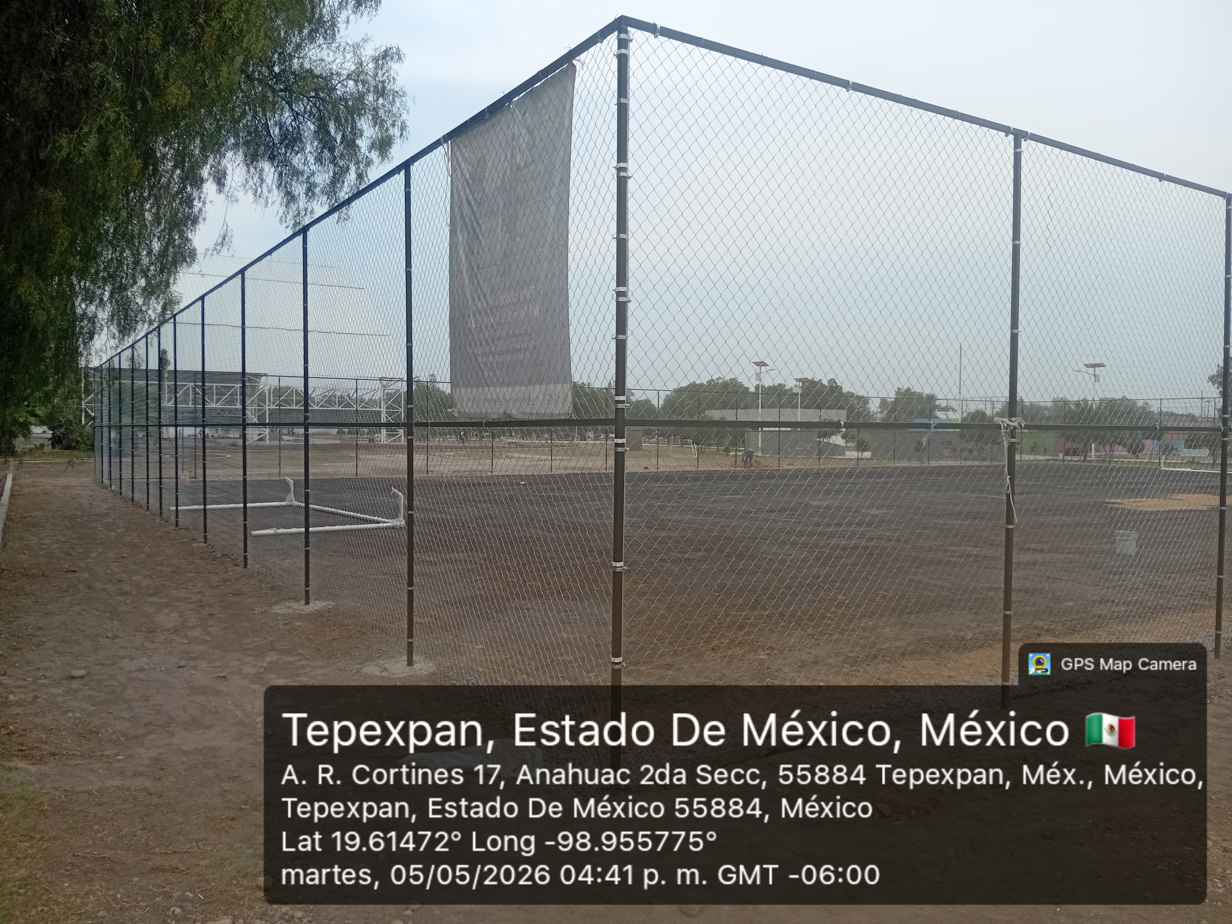 CONSTRUCCIÓN DE CANCHA FÚTBOL 7 EN UNIDAD DEPORTIVA ACOLMAN MARIO VÁZQUEZ RAÑA EN ACOLMAN