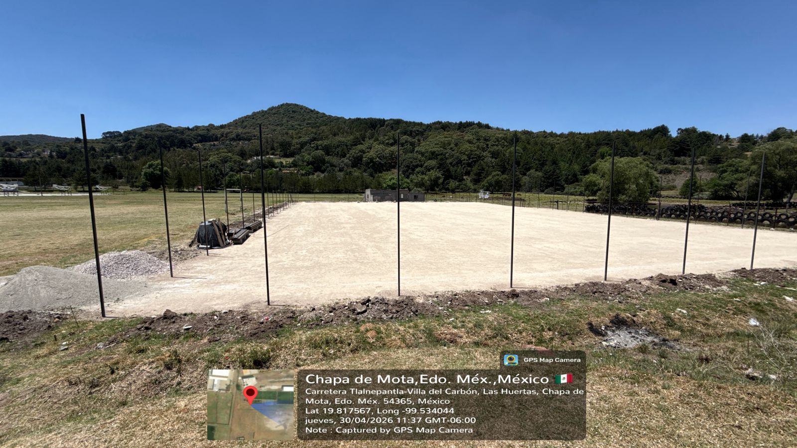 CONSTRUCCIÓN DE CANCHA FÚTBOL 7 EN UNIDAD DEPORTIVA CHAPA DE MOTA