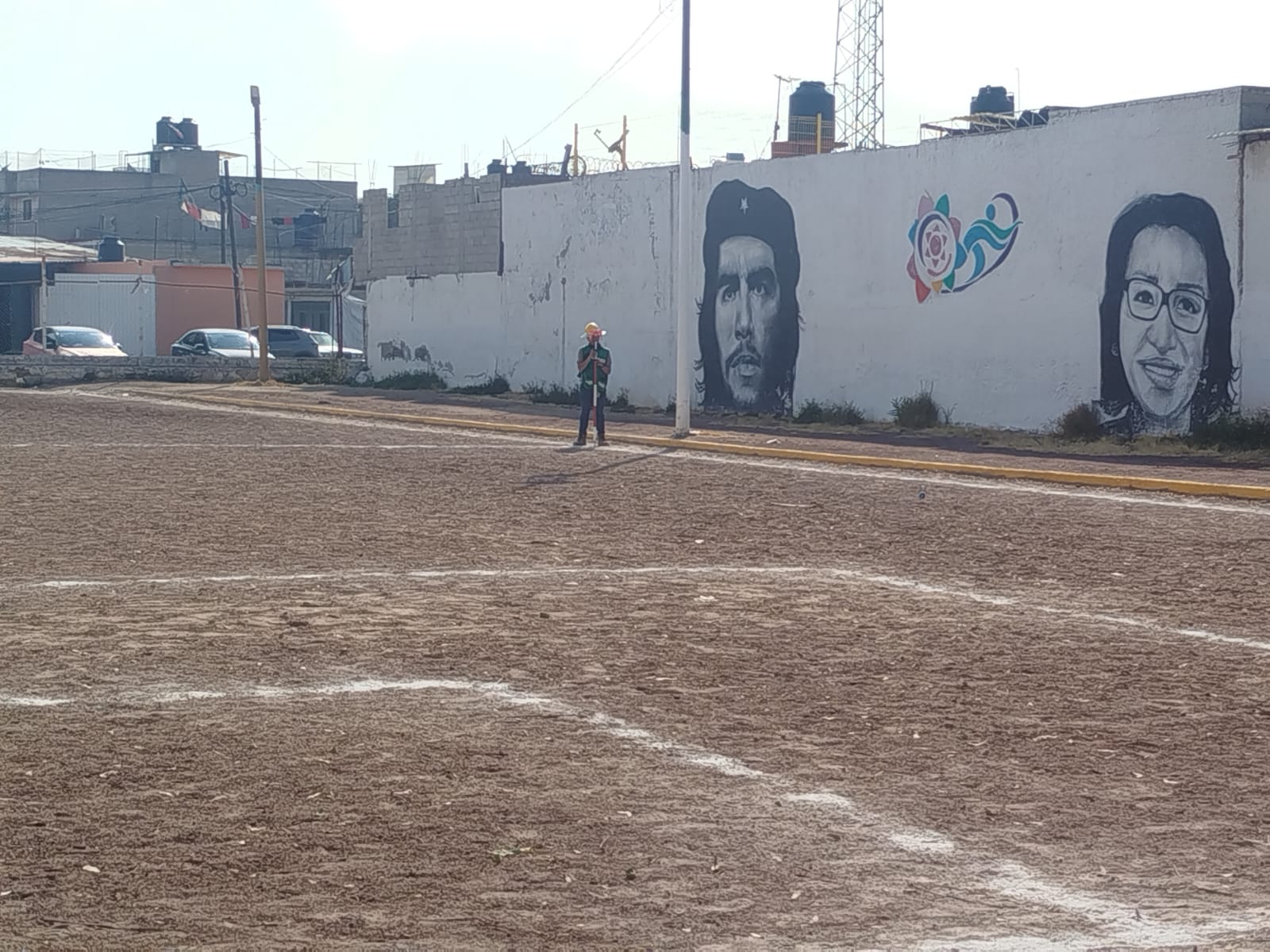 CONSTRUCCIÓN DE CANCHA FÚTBOL 7 EN UNIDAD DEPORTIVA RÍO LUZ EN ECATEPEC DE MORELOS