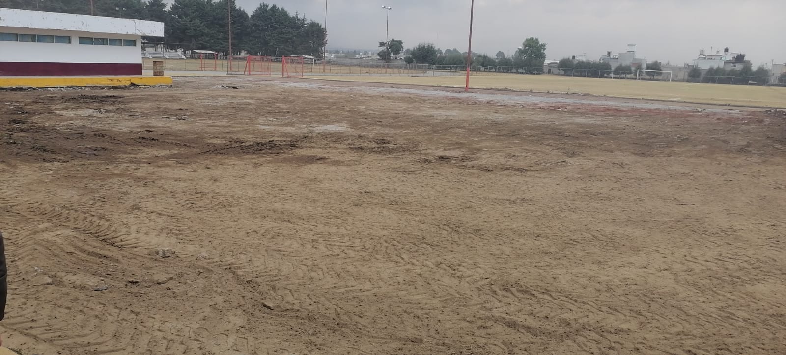CONSTRUCCIÓN DE CANCHA FÚTBOL 7 EN UNIDAD DEPORTIVA TENANGO