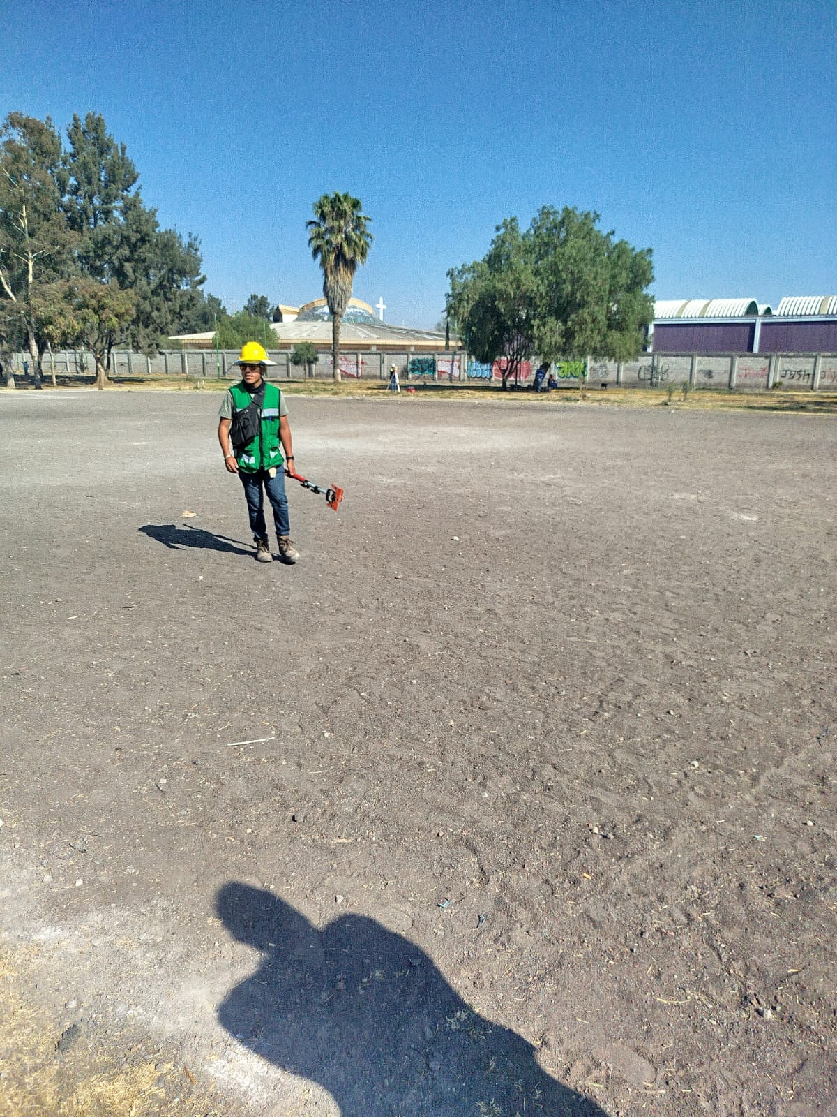CONSTRUCCIÓN DE CANCHA FÚTBOL 7 EN UNIDAD DEPORTIVA LUIS DONALDO COLOSIO EN VALLE DE CHALCO