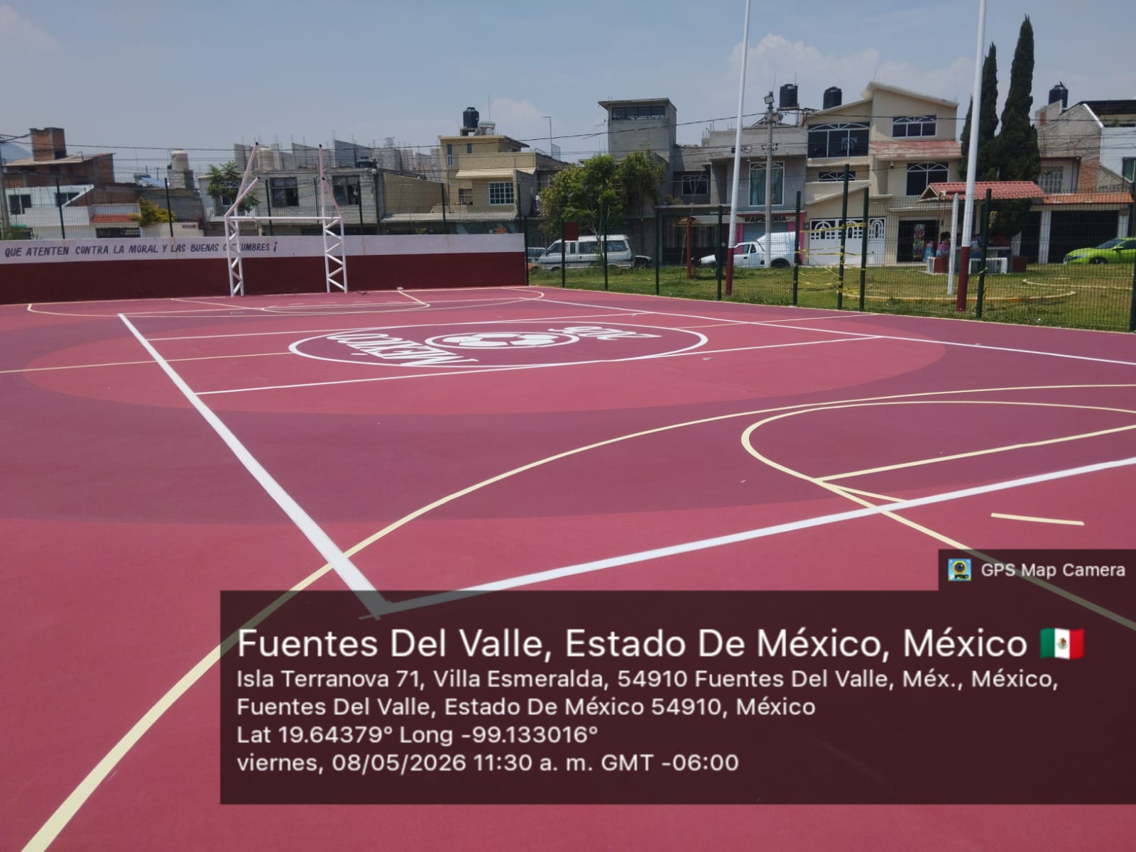 REHABILITACIÓN DE MULTICANCHA 1 EN VILLA ESMERALDA EN TULTITLÁN