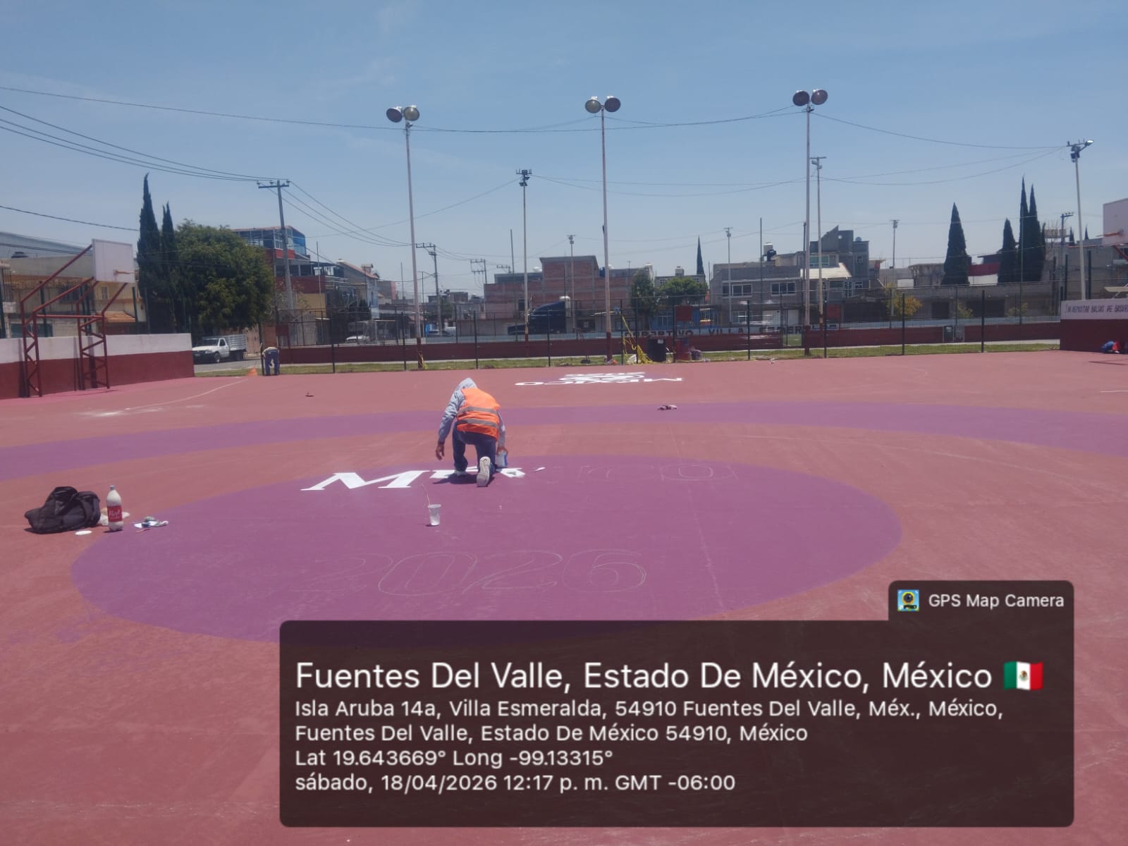 REHABILITACIÓN DE MULTICANCHA 1 EN VILLA ESMERALDA EN TULTITLÁN