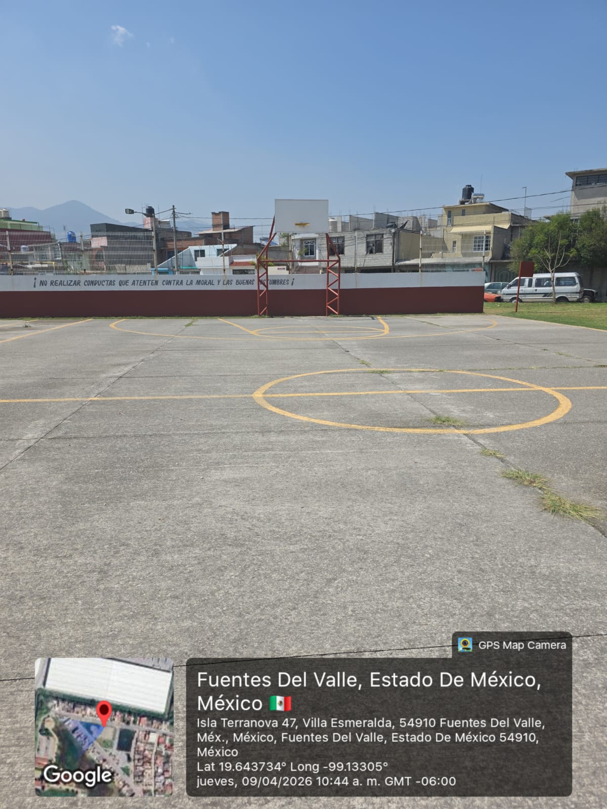 REHABILITACIÓN DE MULTICANCHA 2 EN VILLA ESMERALDA EN TULTITLÁN