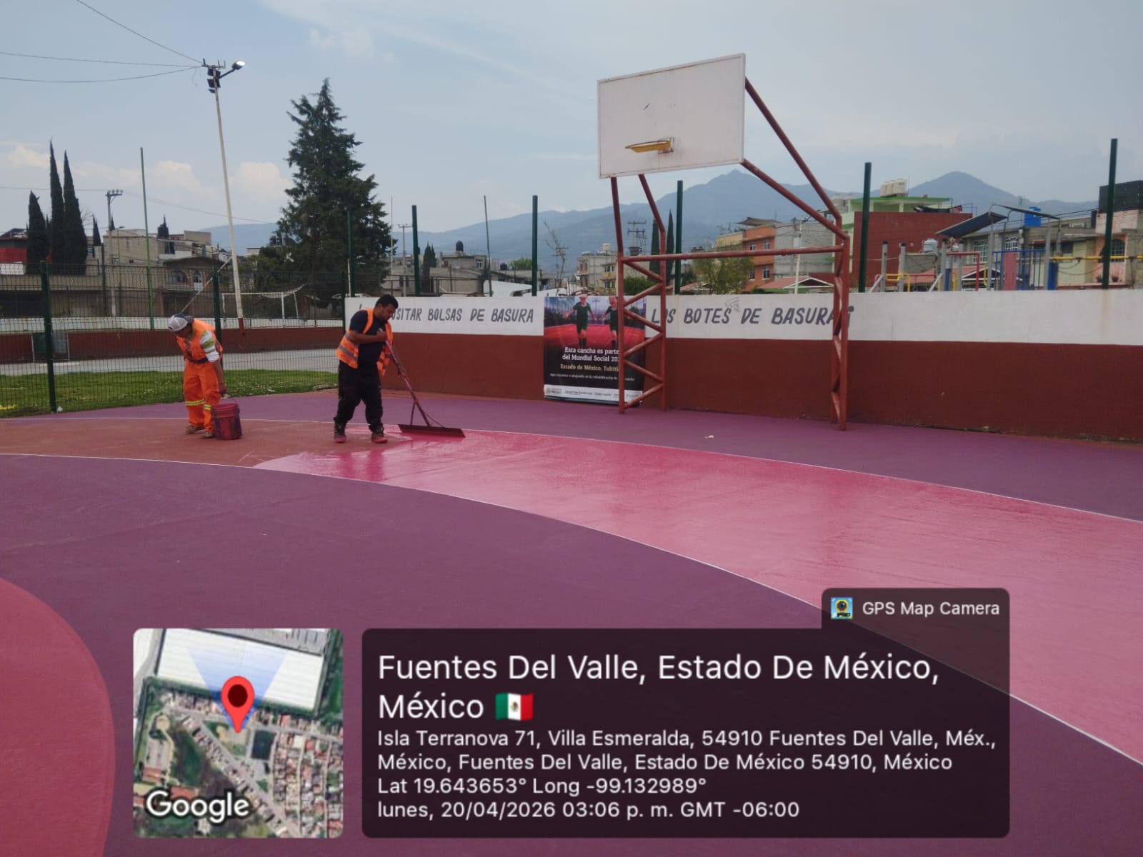 REHABILITACIÓN DE MULTICANCHA 2 EN VILLA ESMERALDA EN TULTITLÁN