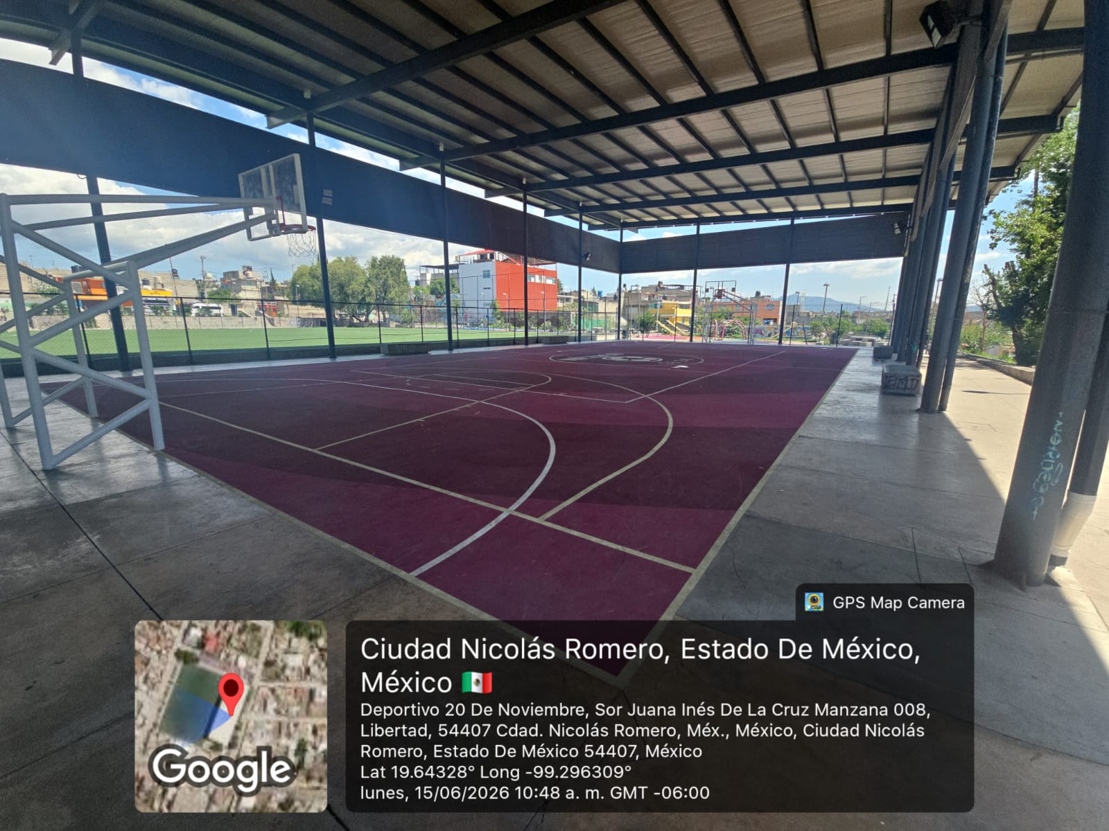 REHABILITACIÓN DE MULTICANCHA EN CIUDAD NICOLÁS EN NICOLÁS ROMERO