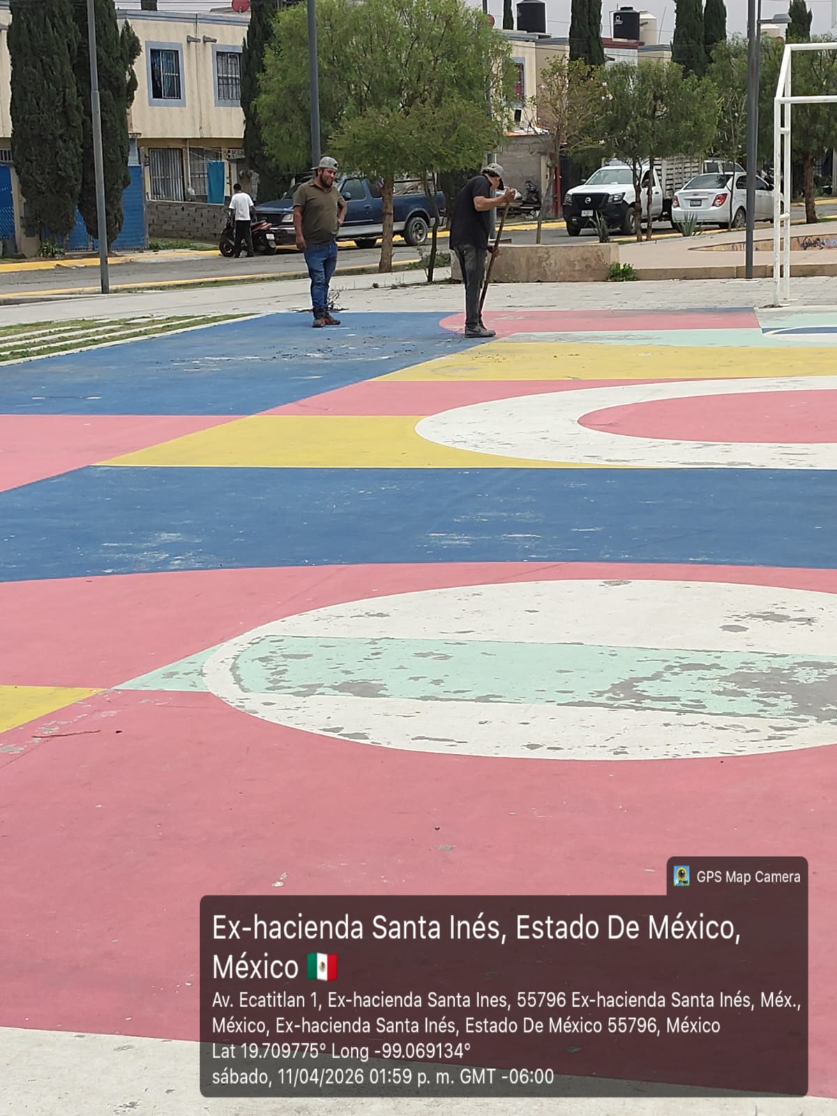 REHABILITACIÓN DE MULTICANCHA EN EX-HACIENDA SANTA INÉS EN NEXTLALPAN