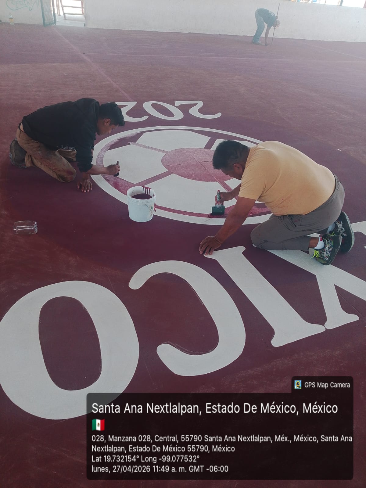 REHABILITACIÓN DE MULTICANCHA EN SANTA ANA EN NEXTLALPAN