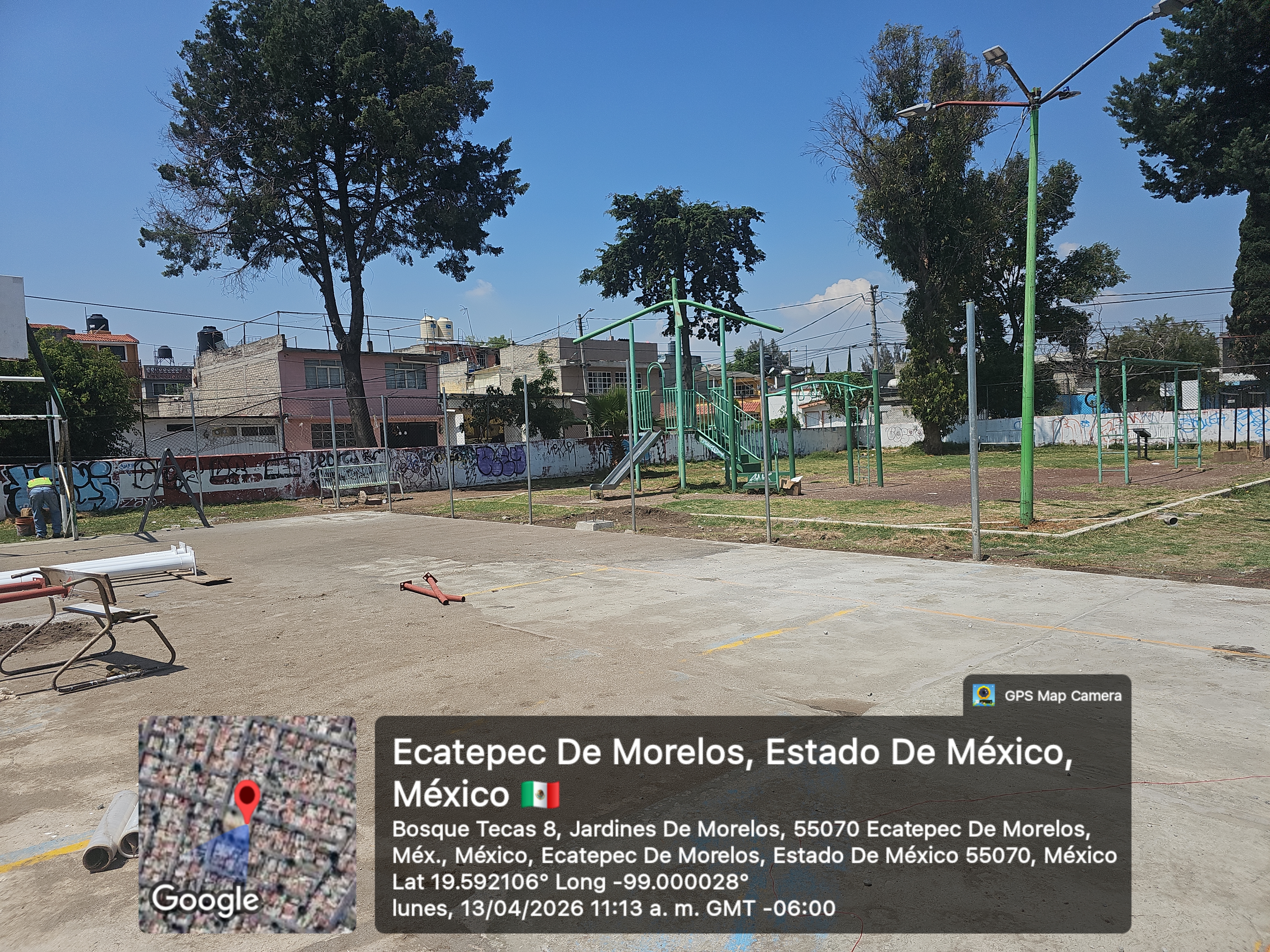 REHABILITACIÓN DE MULTICANCHA 1 EN JARDINES DE MORELOS