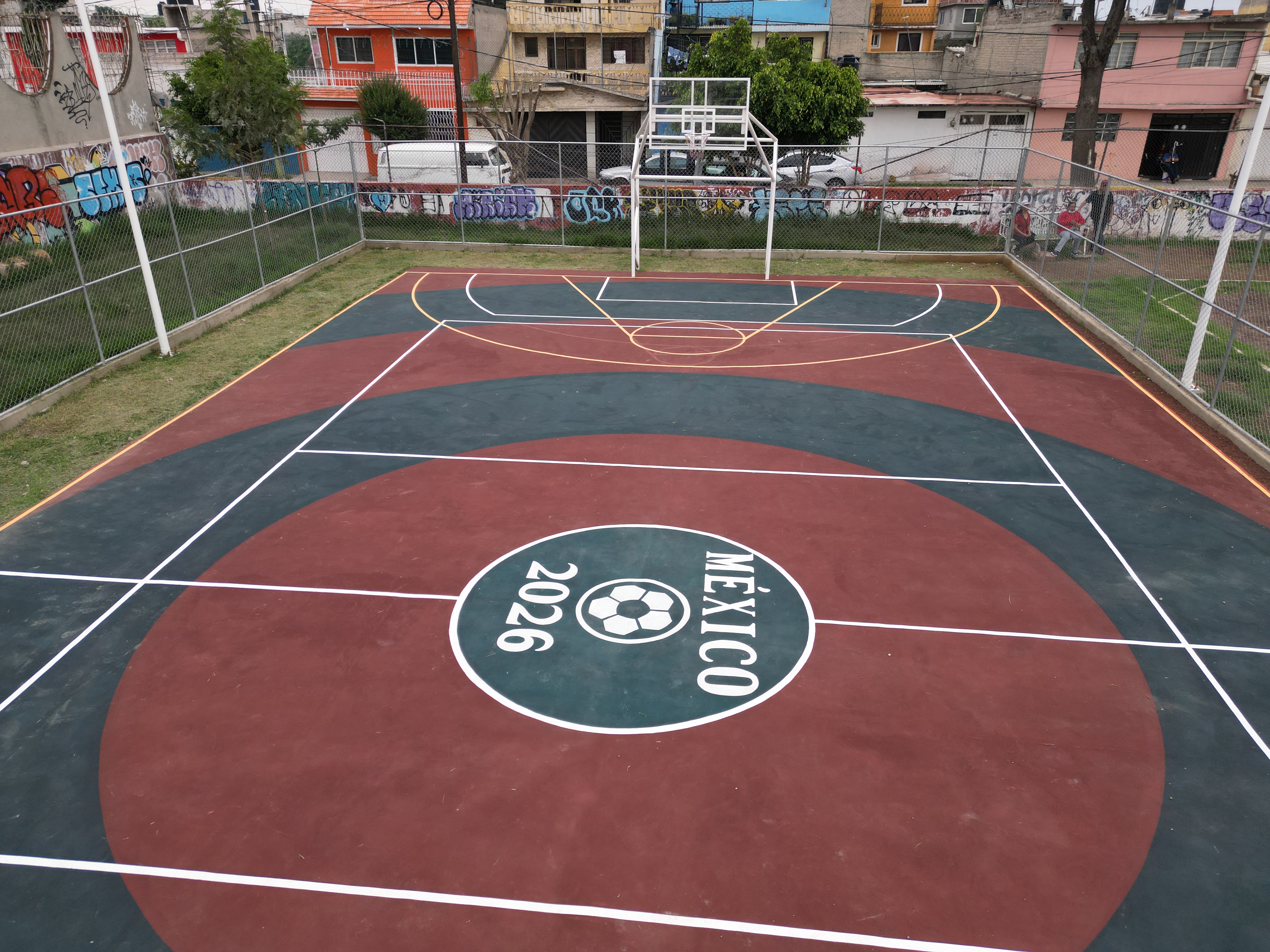 REHABILITACIÓN DE MULTICANCHA 1 EN JARDINES DE MORELOS