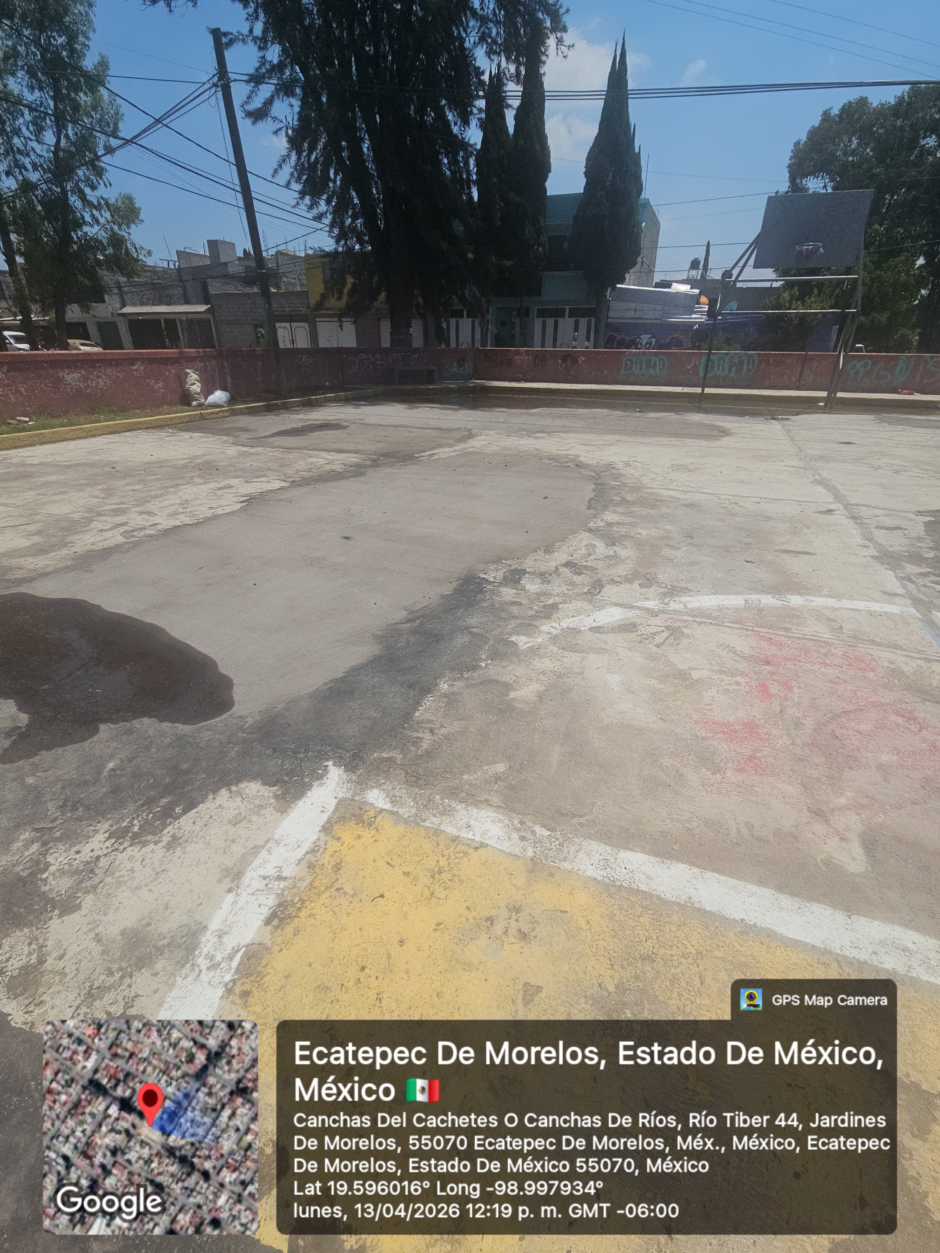 REHABILITACIÓN DE MULTICANCHA 2 EN JARDINES DE MORELOS