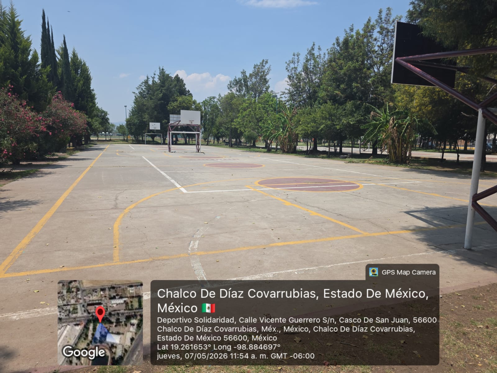 REHABILITACIÓN DE MULTICANCHA EN DEPORTIVO SOLIDARIDAD EN CHALCO