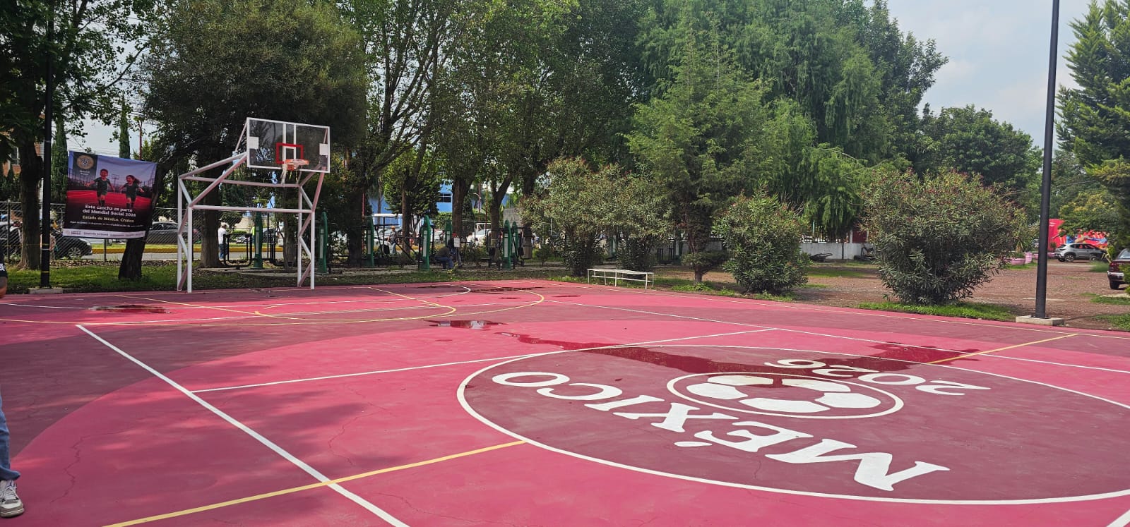 REHABILITACIÓN DE MULTICANCHA EN DEPORTIVO SOLIDARIDAD EN CHALCO