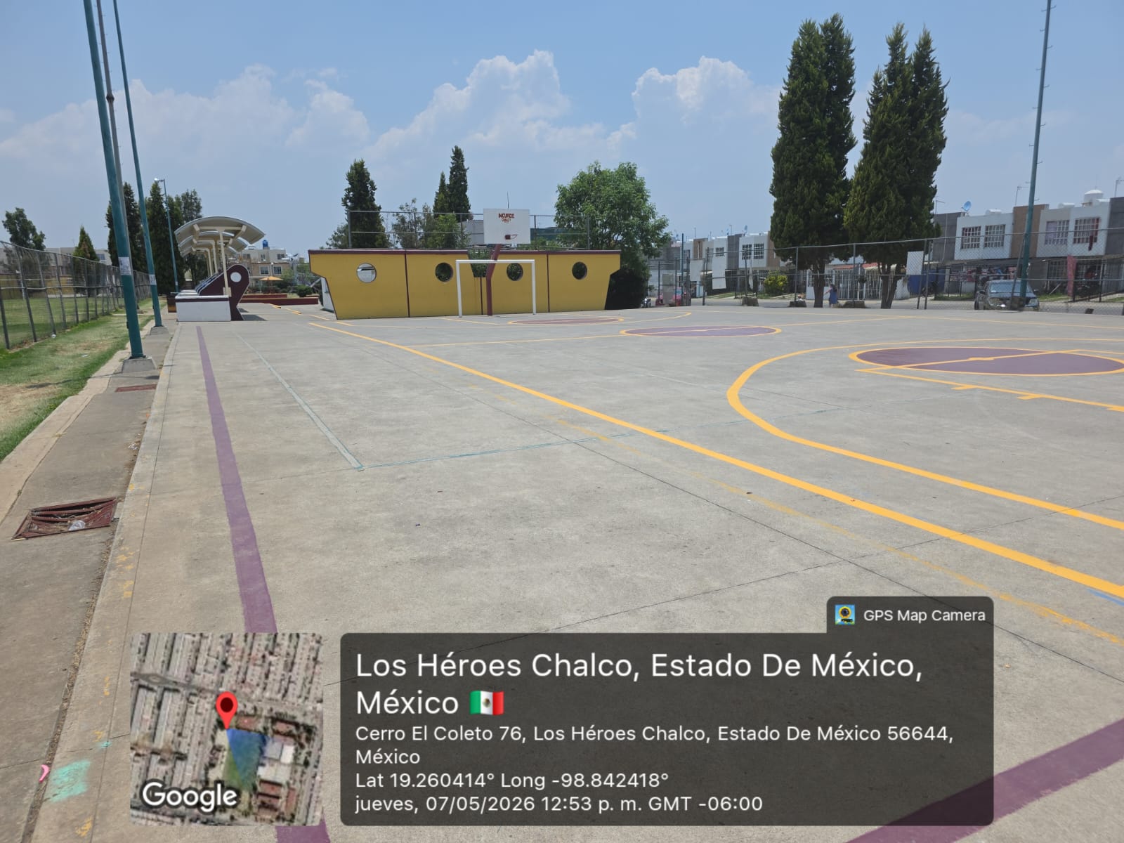 REHABILITACIÓN DE MULTICANCHA DEPORTIVO CUPIDO EN CHALCO