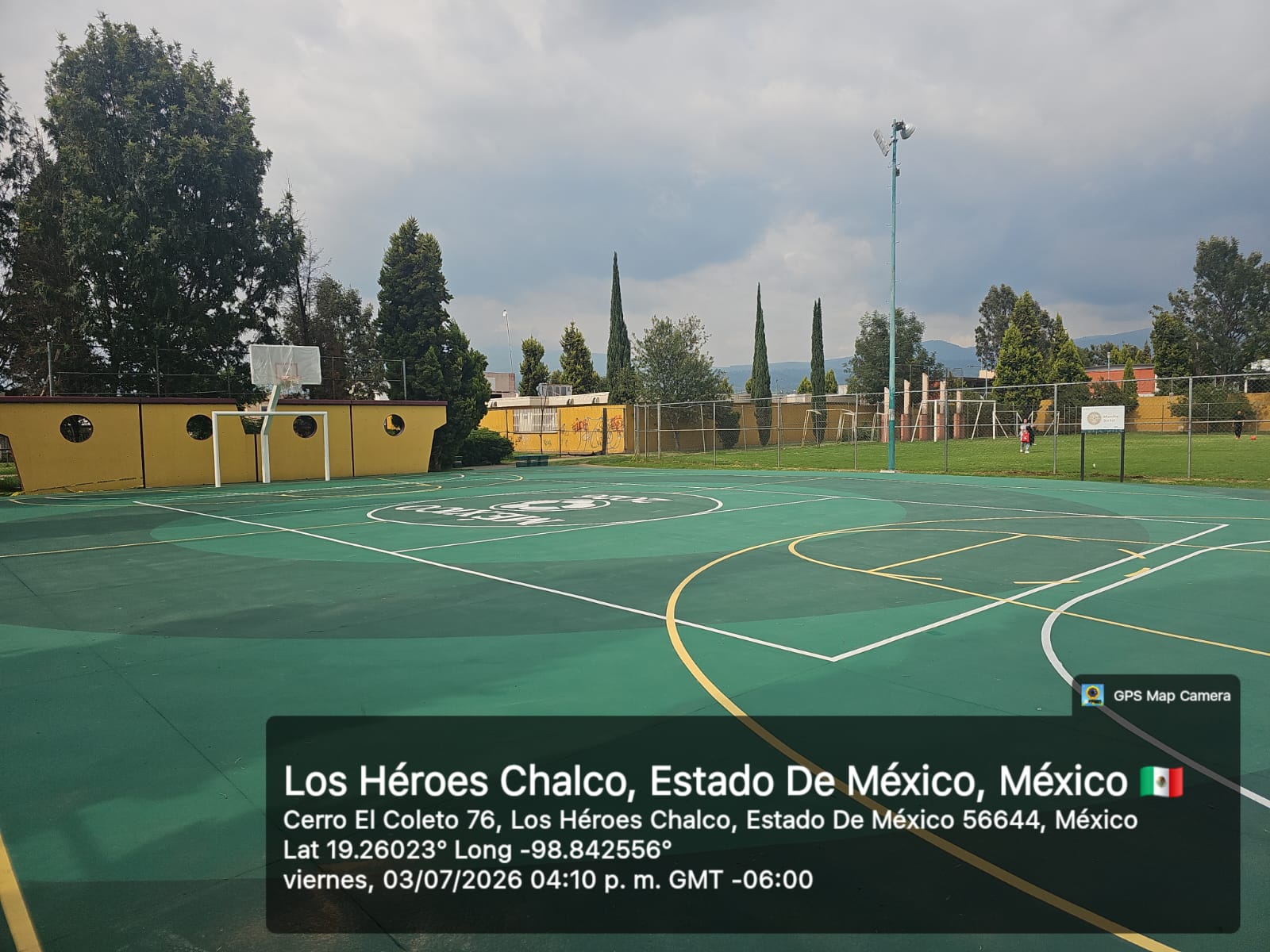 REHABILITACIÓN DE MULTICANCHA DEPORTIVO CUPIDO EN CHALCO