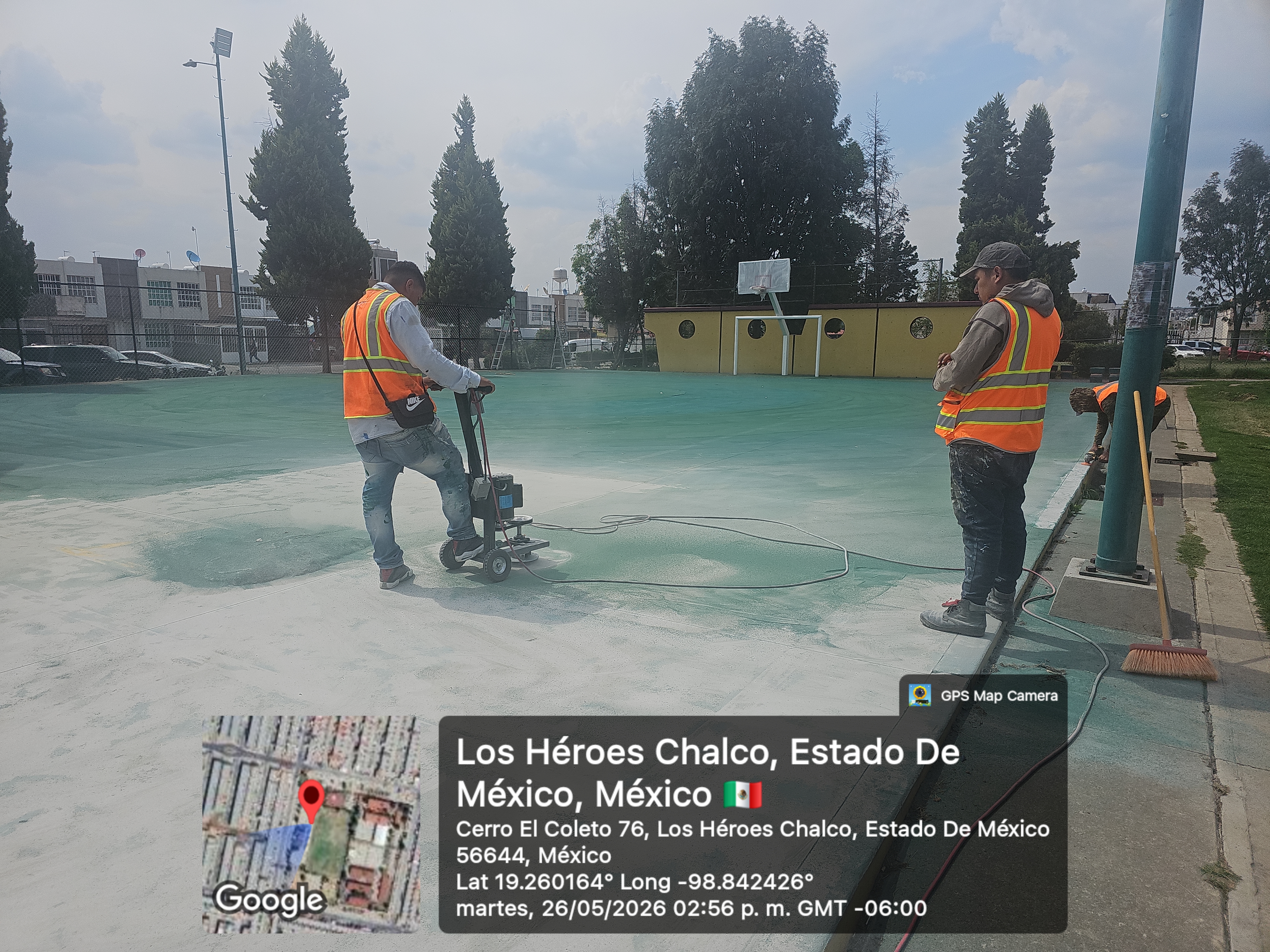 REHABILITACIÓN DE MULTICANCHA DEPORTIVO CUPIDO EN CHALCO