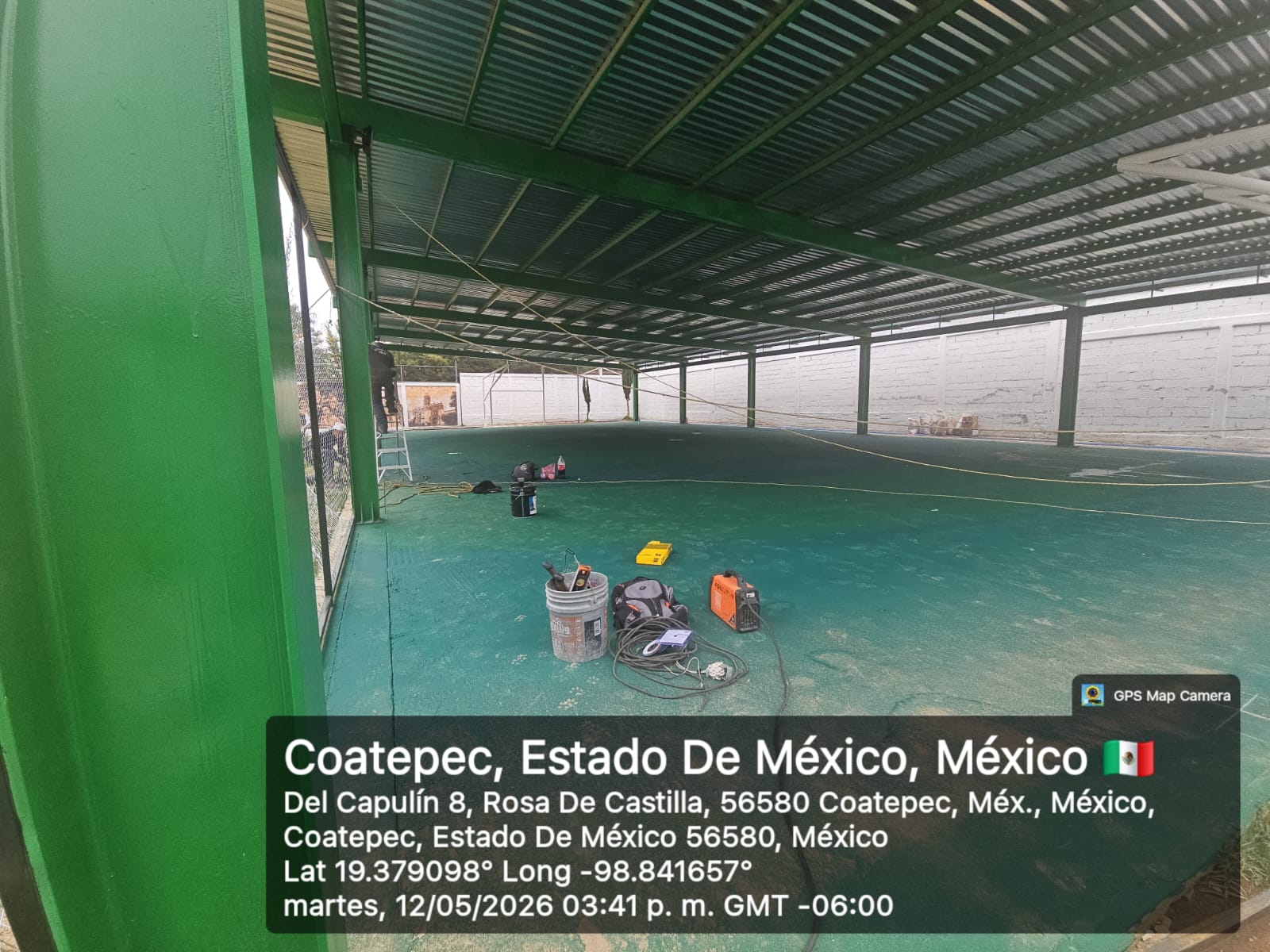 REHABILITACIÓN DE MULTICANCHA EN PARQUE RECREATIVO ROSA DE CASTILLA EN IXTAPALUCA