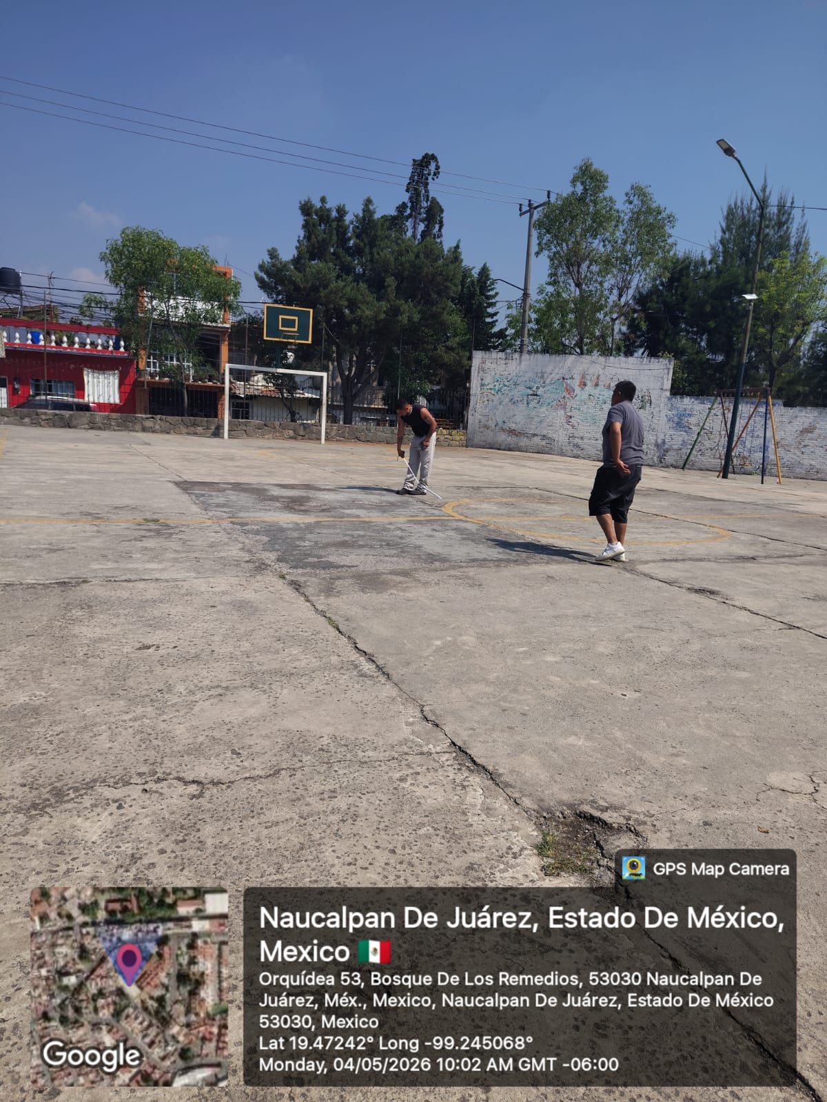 REHABILITACIÓN DE MULTICANCHA EN PARQUE LICONSA LOS REMEDIOS EN NAUCALPAN