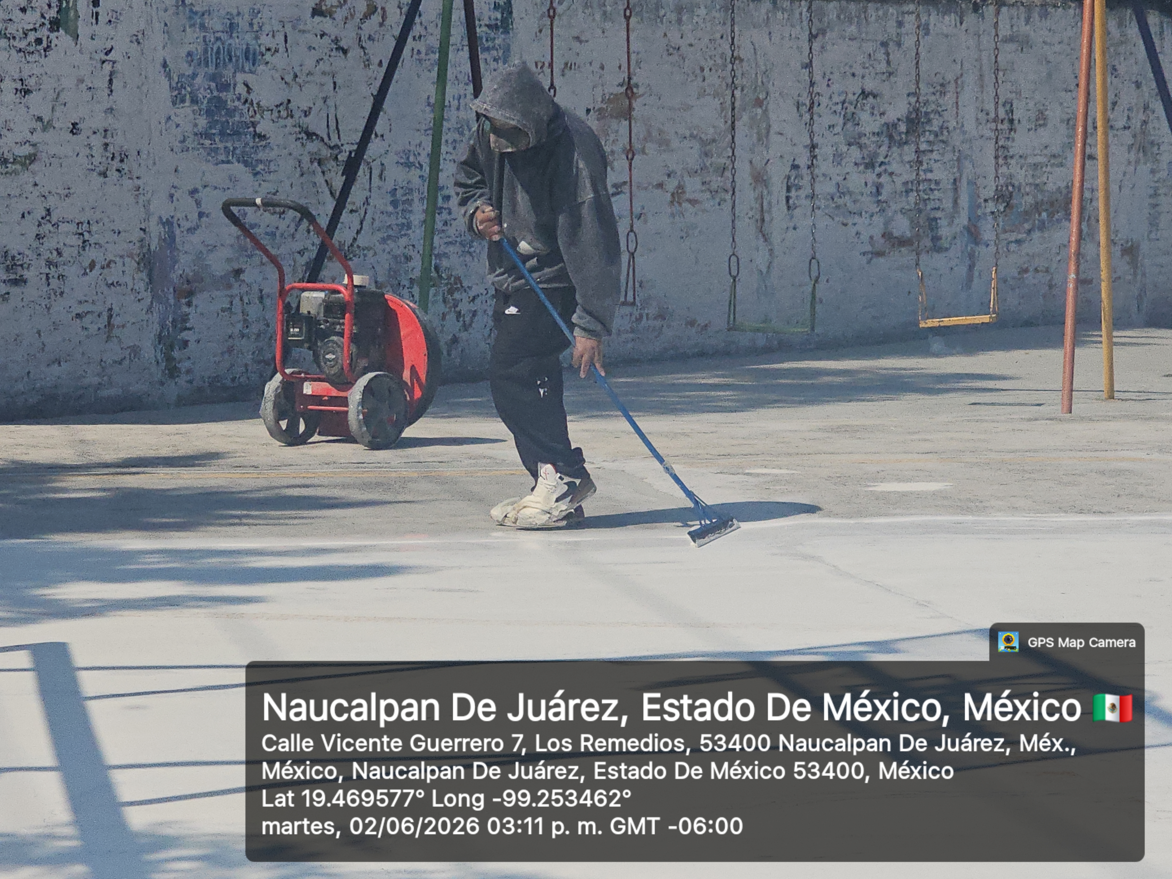 REHABILITACIÓN DE MULTICANCHA EN PARQUE LICONSA LOS REMEDIOS EN NAUCALPAN