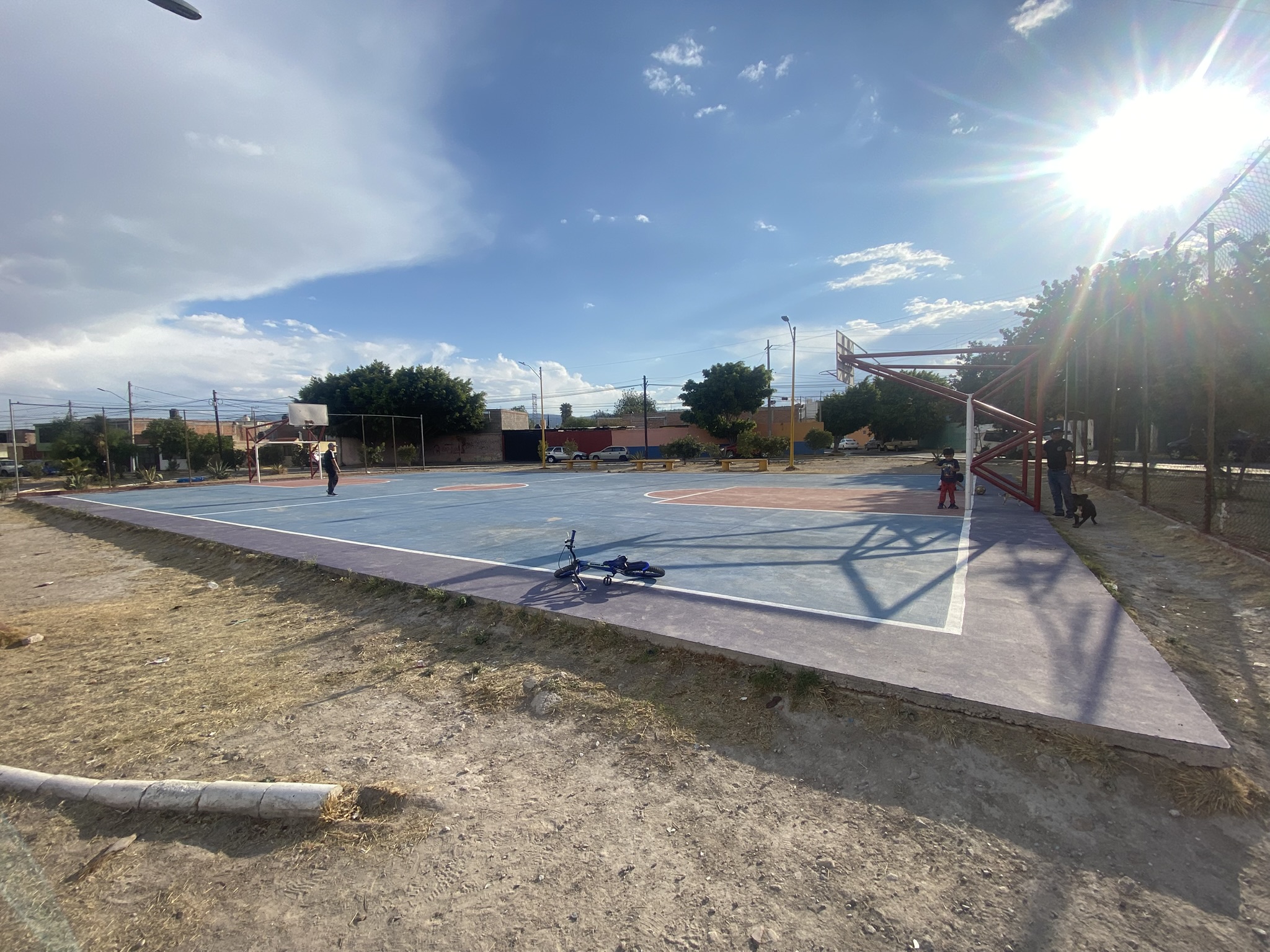 REHABILITACIÓN DE MULTICANCHA EN COLONIA ESTRELLA DEL SUR EN SAN LUIS POTOSÍ