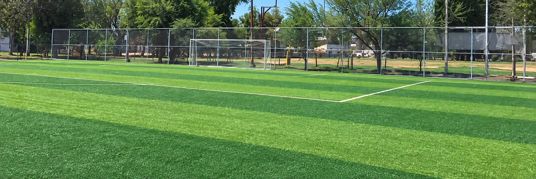 CONSTRUCCIÓN DE CANCHA FÚTBOL 11 EN CAMPO 2, CIUDAD DEPORTIVA MEXICALI EN MEXICALI
