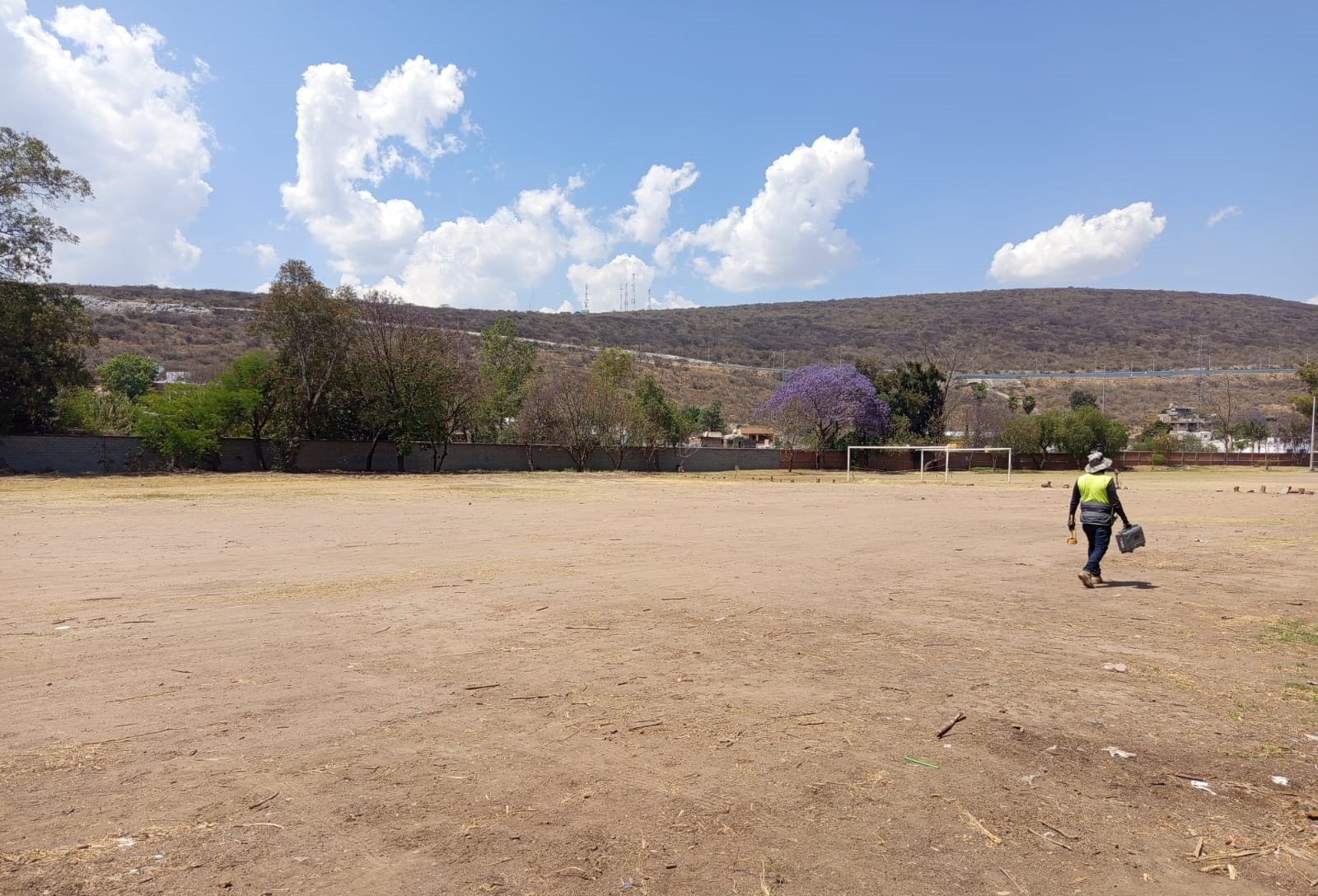 CONSTRUCCIÓN DE CANCHA DE FÚTBOL 5 EN UNIDAD DEPORTIVA NORTE 2 EN IRAPUATO
