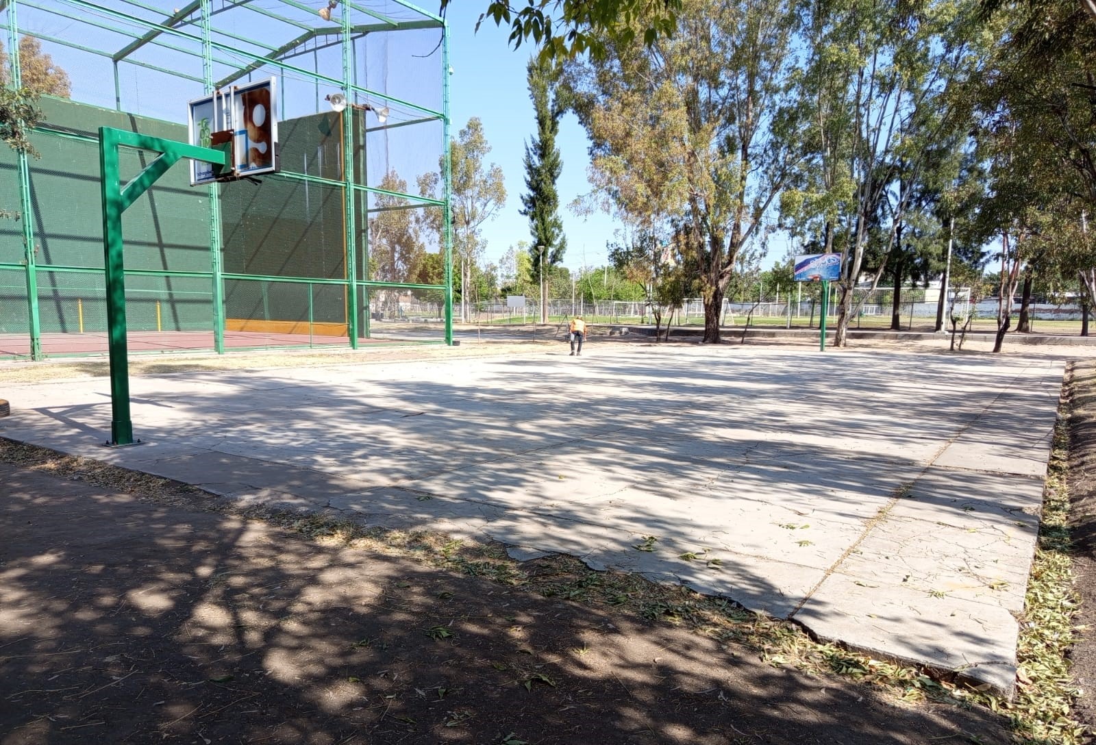 CONSTRUCCIÓN DE CANCHA DE FÚTBOL 5 EN UNIDAD DEPORTIVA LUIS I. RODRÍGUEZ