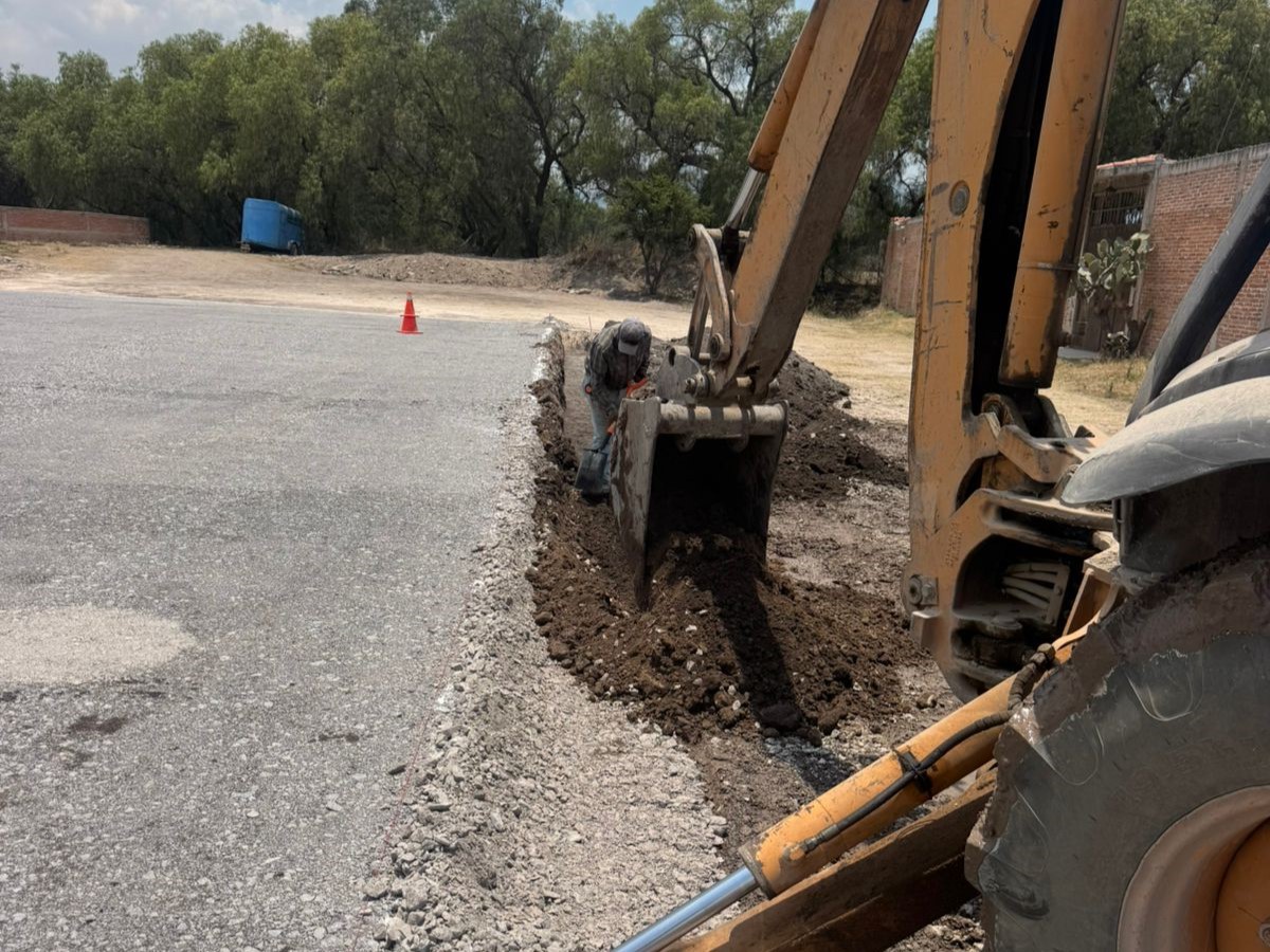CONSTRUCCIÓN DE CANCHA DE FÚTBOL 5 EL CAPULIN EN SAN JOSÉ ITURBIDE