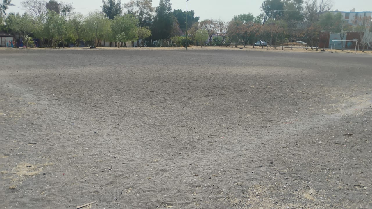 CONSTRUCCIÓN DE CANCHA DE FÚTBOL 7 EN ESPACIO DEPORTIVO EN CELAYA
